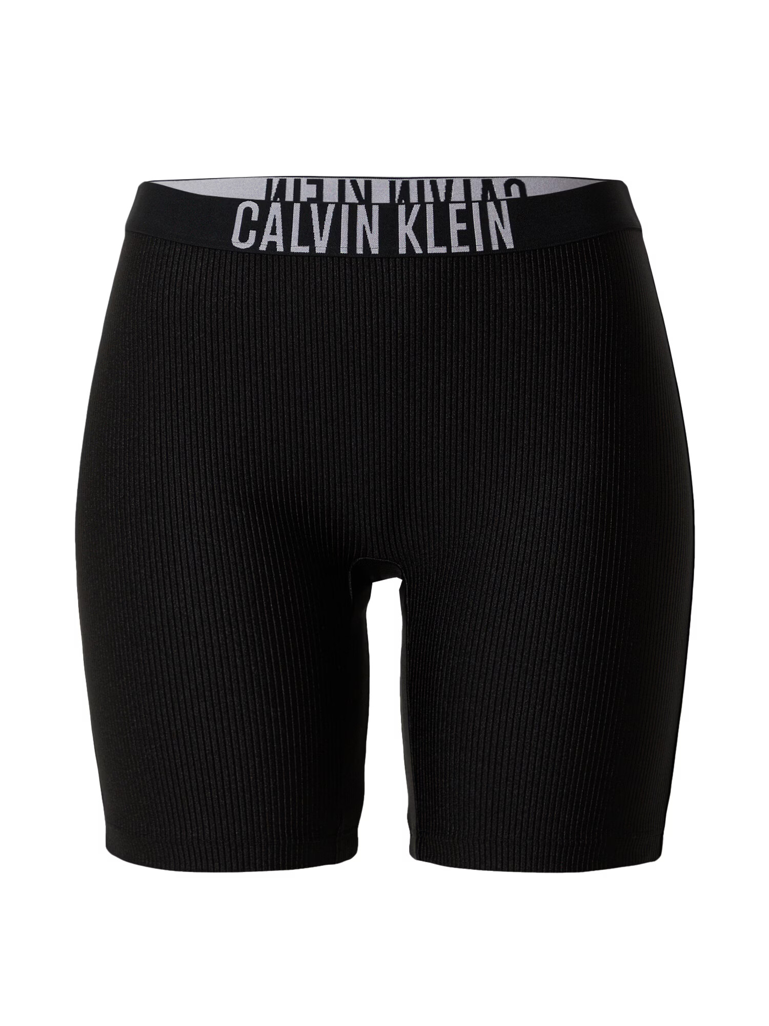 Calvin Klein Swimwear Slip costum de baie negru / alb - Pled.ro