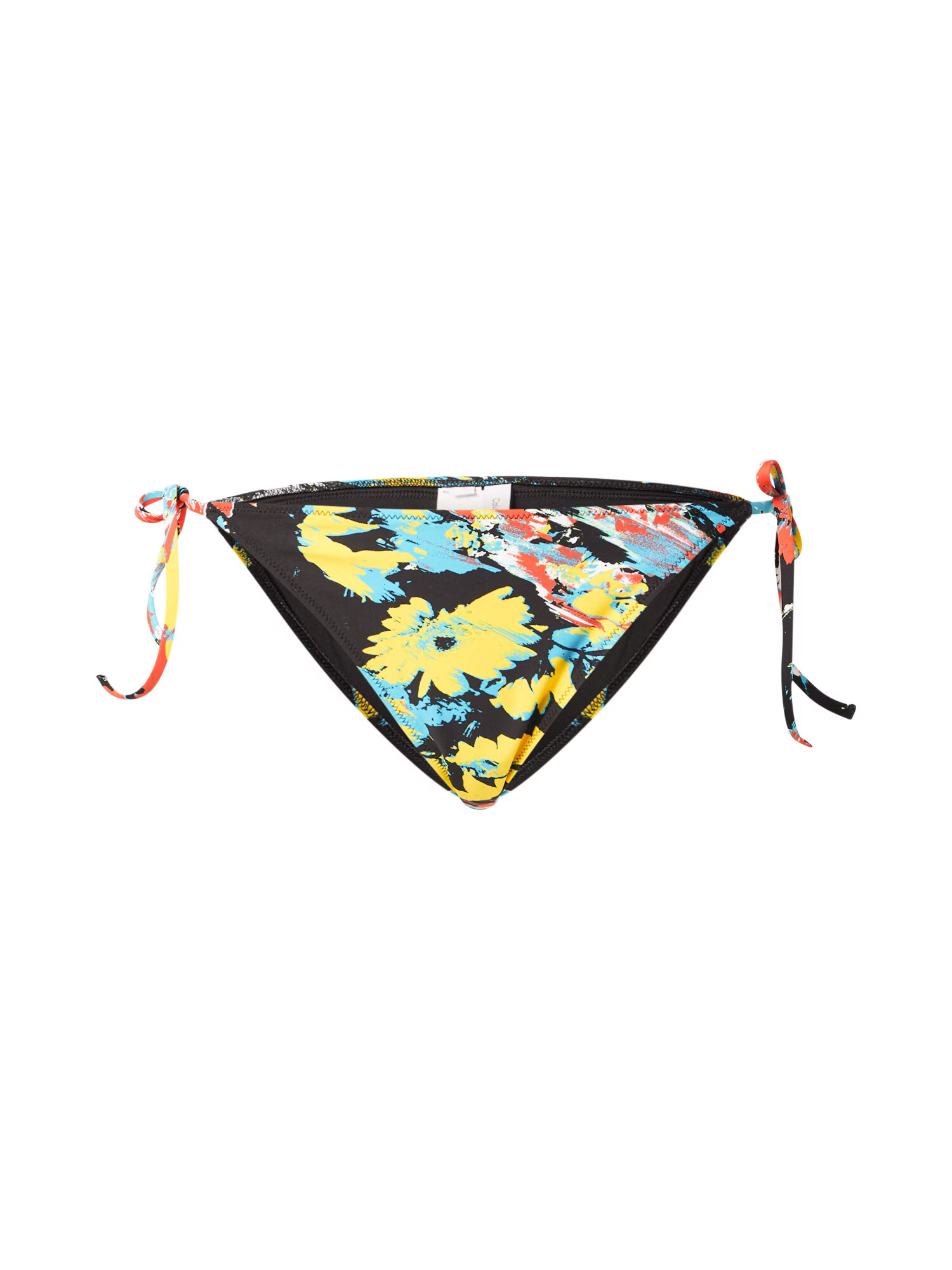 Calvin Klein Swimwear Slip costum de baie turcoaz / galben citron / roșu deschis / negru / alb - Pled.ro