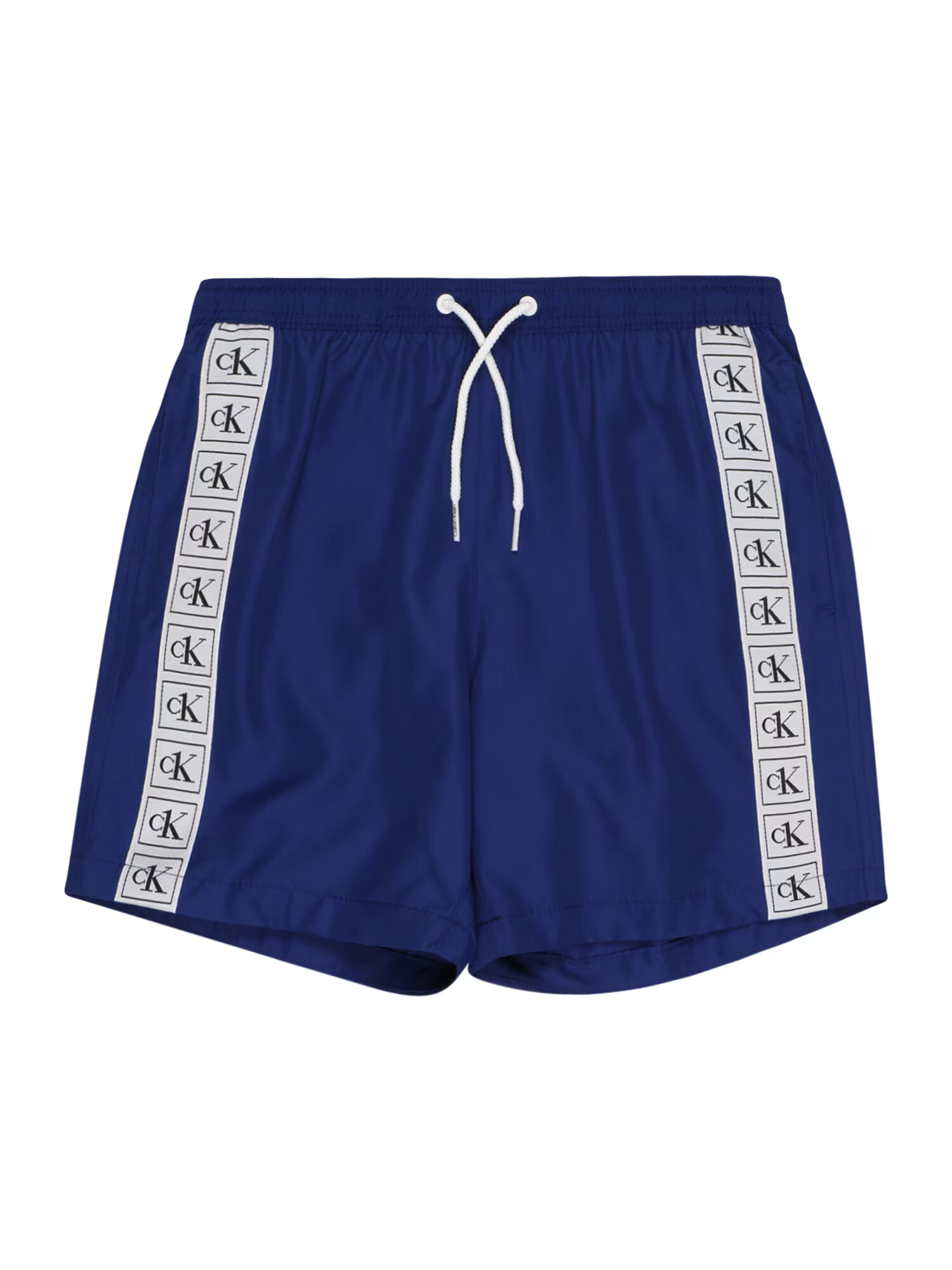 Calvin Klein Swimwear Șorturi de baie albastru cobalt / alb - Pled.ro