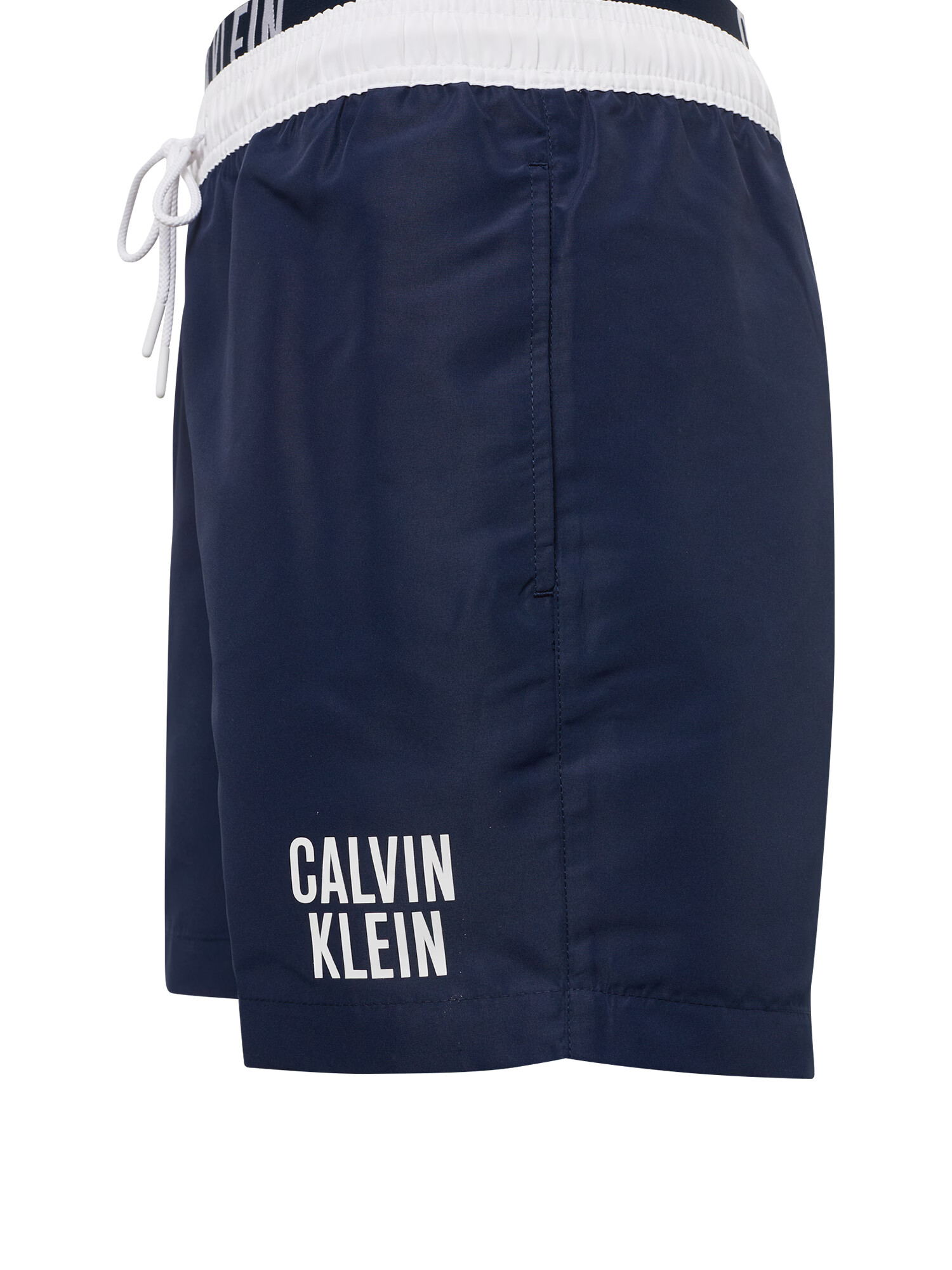 Calvin Klein Swimwear Șorturi de baie bleumarin / alb - Pled.ro