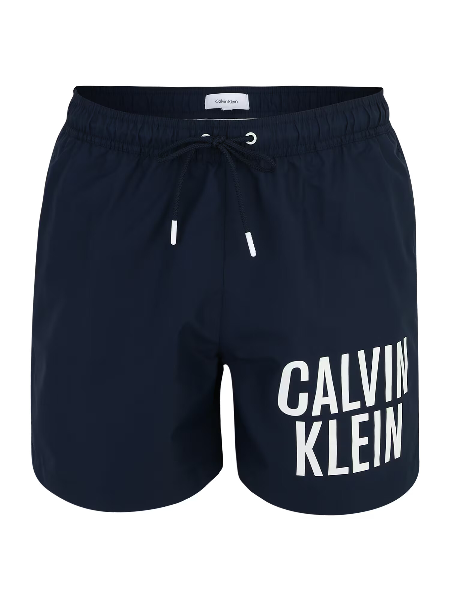 Calvin Klein Swimwear Șorturi de baie 'Intense Power' albastru închis / alb - Pled.ro