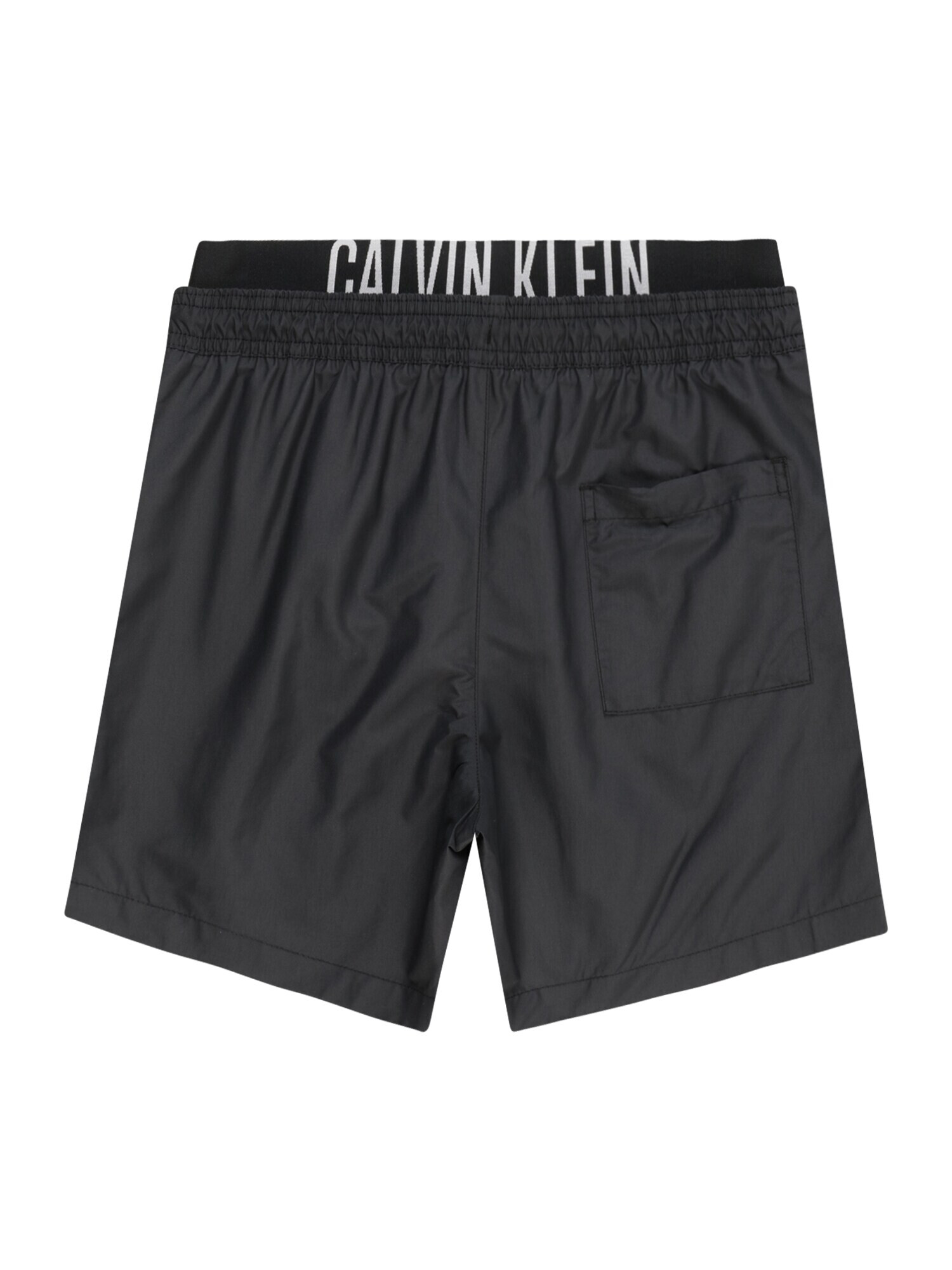 Calvin Klein Swimwear Șorturi de baie 'Intense Power' negru / alb - Pled.ro