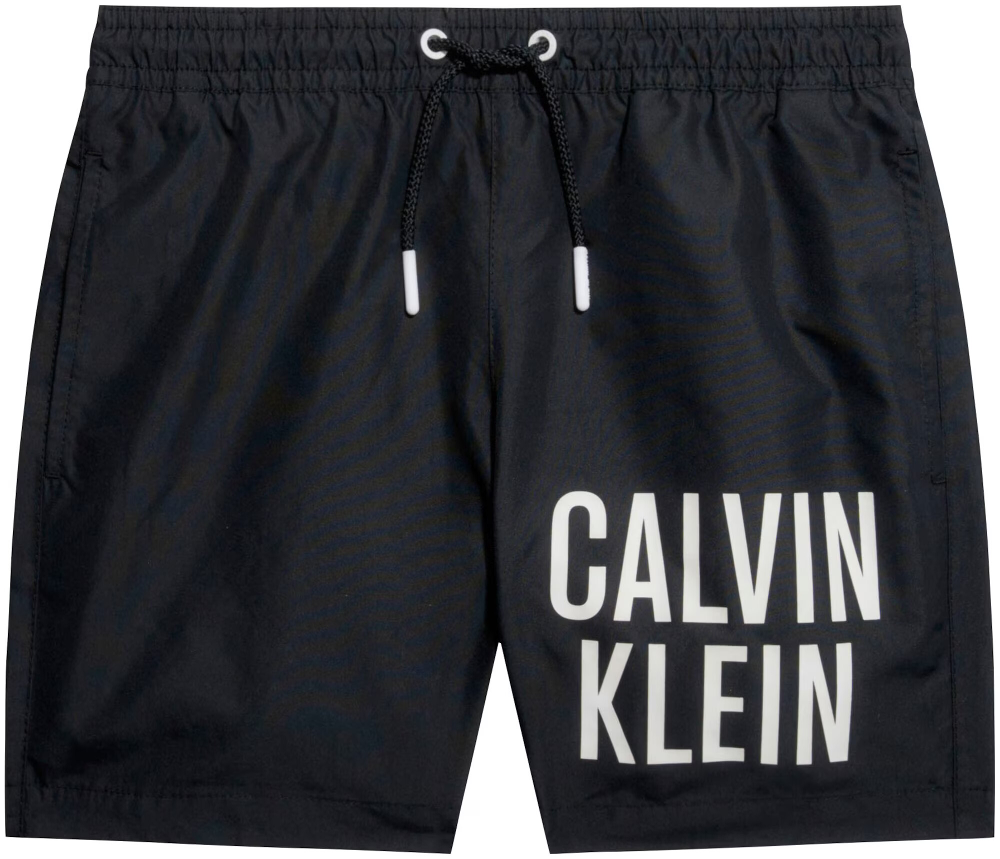 Calvin Klein Swimwear Șorturi de baie 'Intense Power' negru / alb - Pled.ro