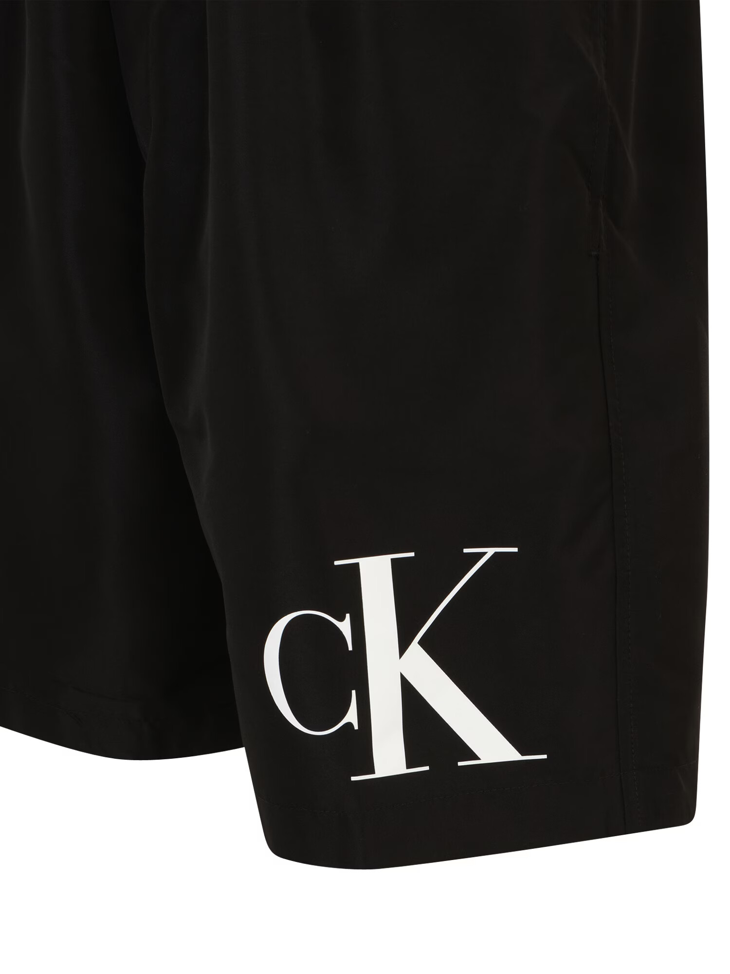 Calvin Klein Swimwear Șorturi de baie negru / alb - Pled.ro