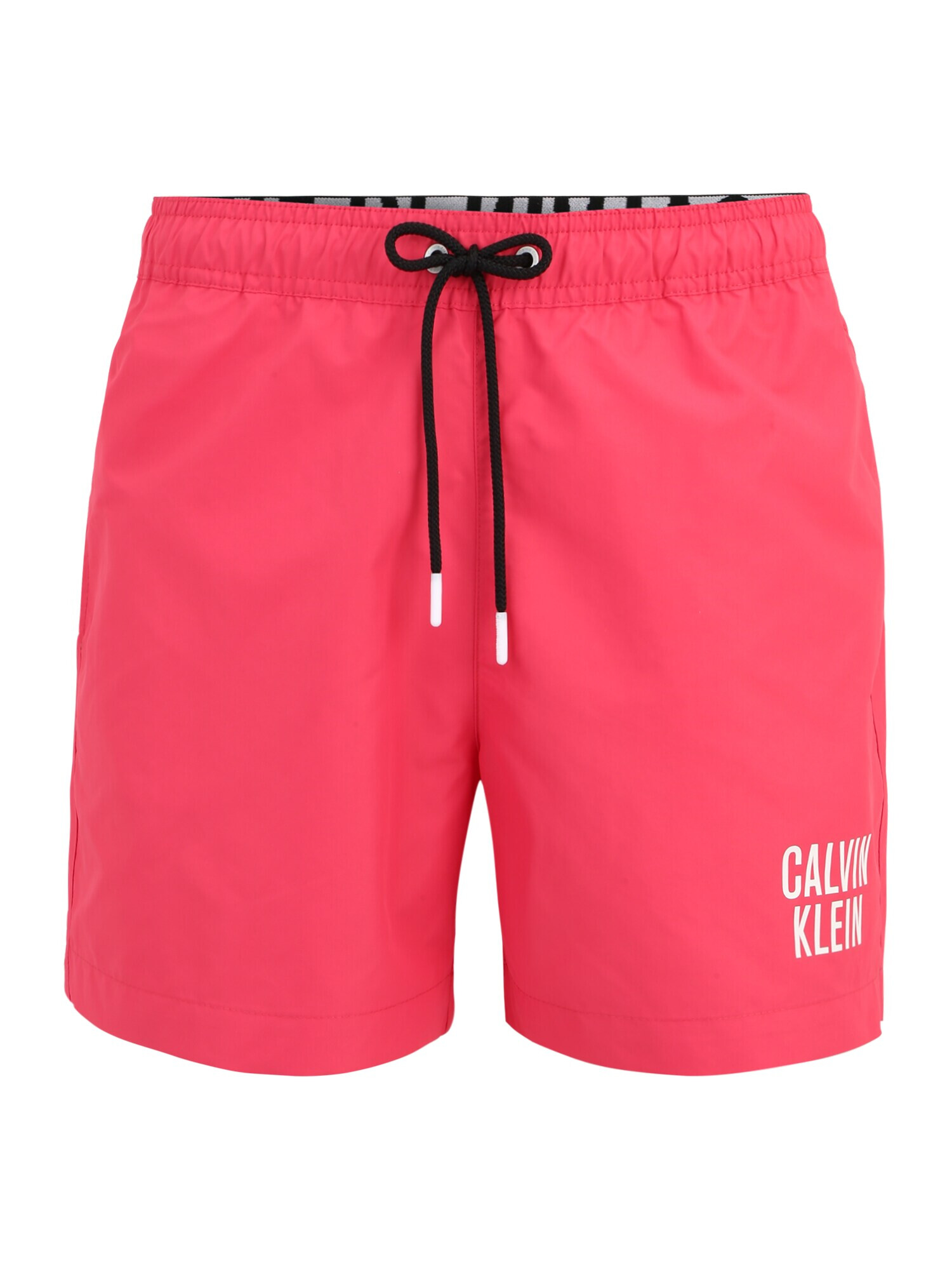 Calvin Klein Swimwear Șorturi de baie roz închis / alb - Pled.ro