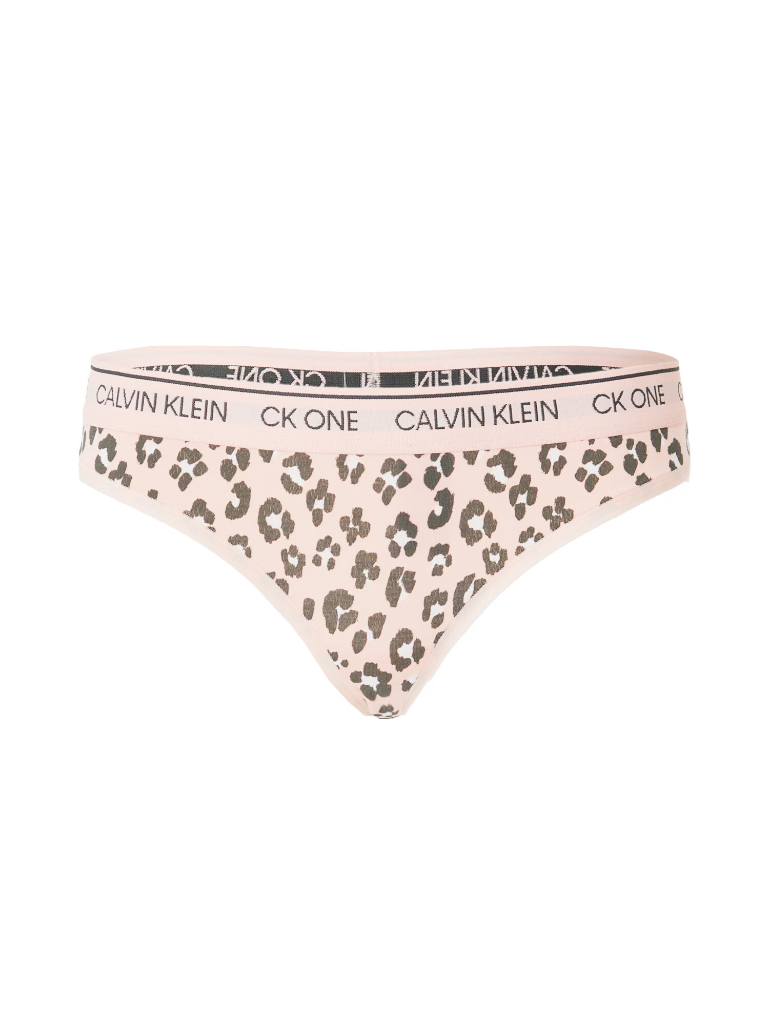 Calvin Klein Tanga roz deschis / negru - Pled.ro