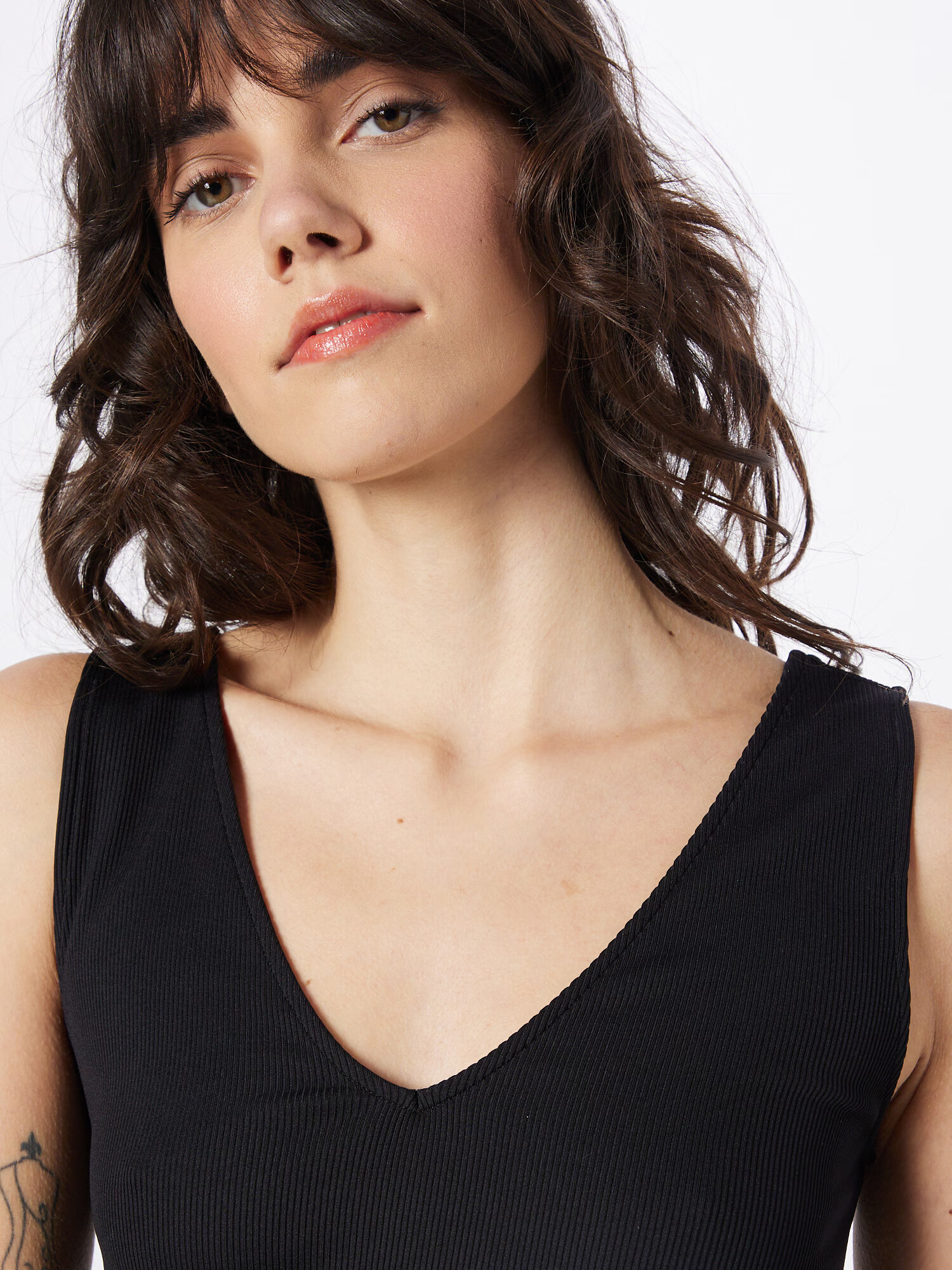 Calvin Klein Top negru - Pled.ro