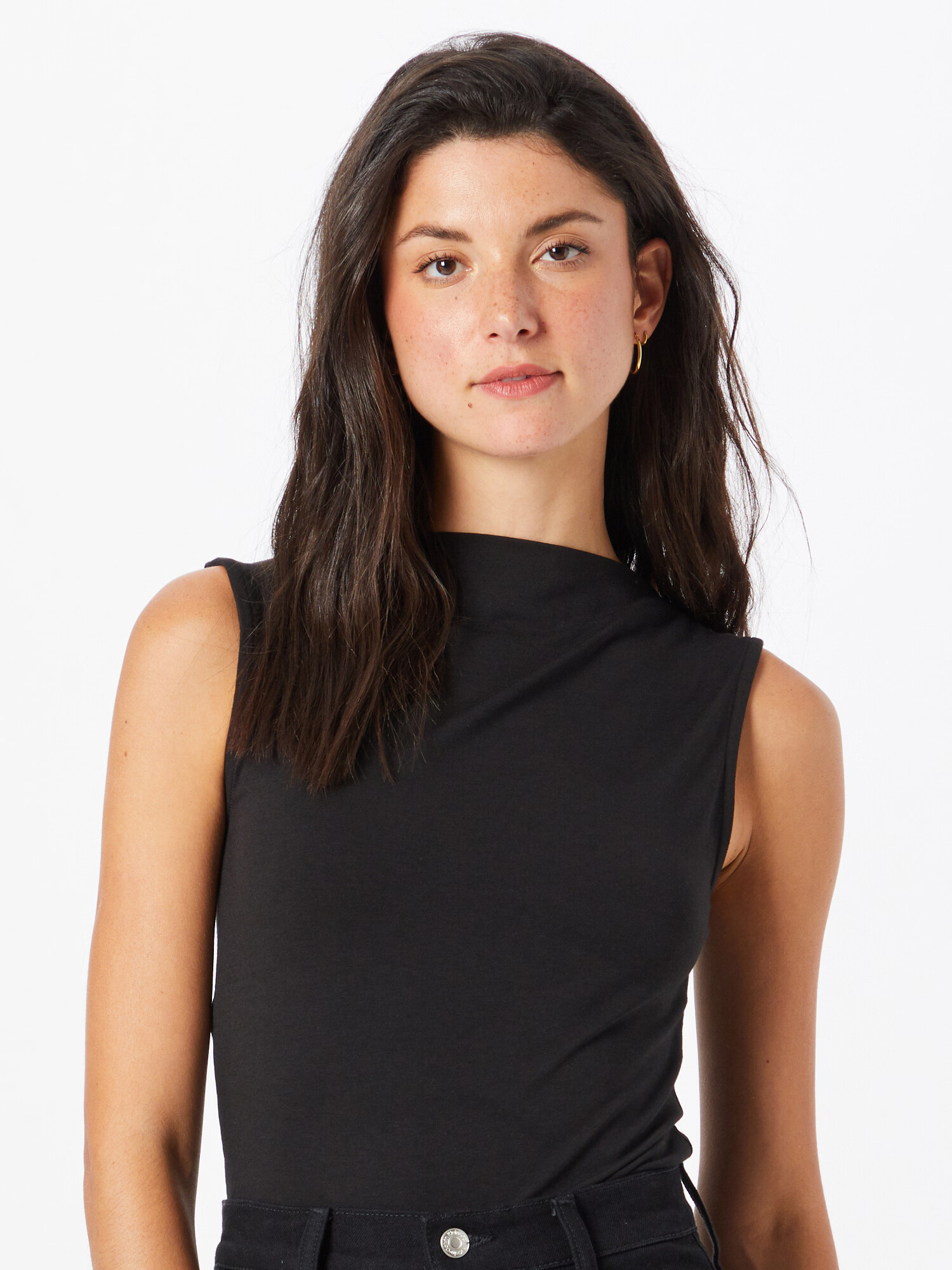 Calvin Klein Top negru - Pled.ro