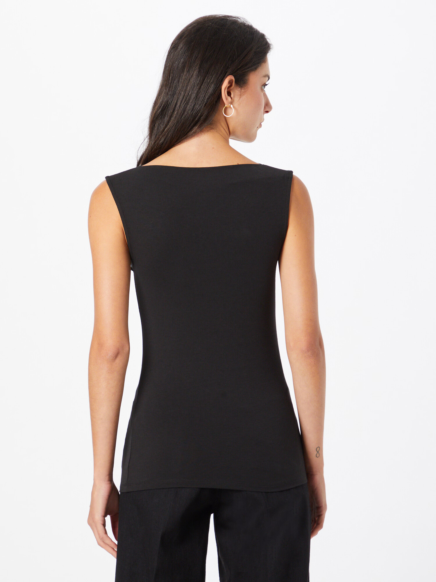 Calvin Klein Top negru - Pled.ro