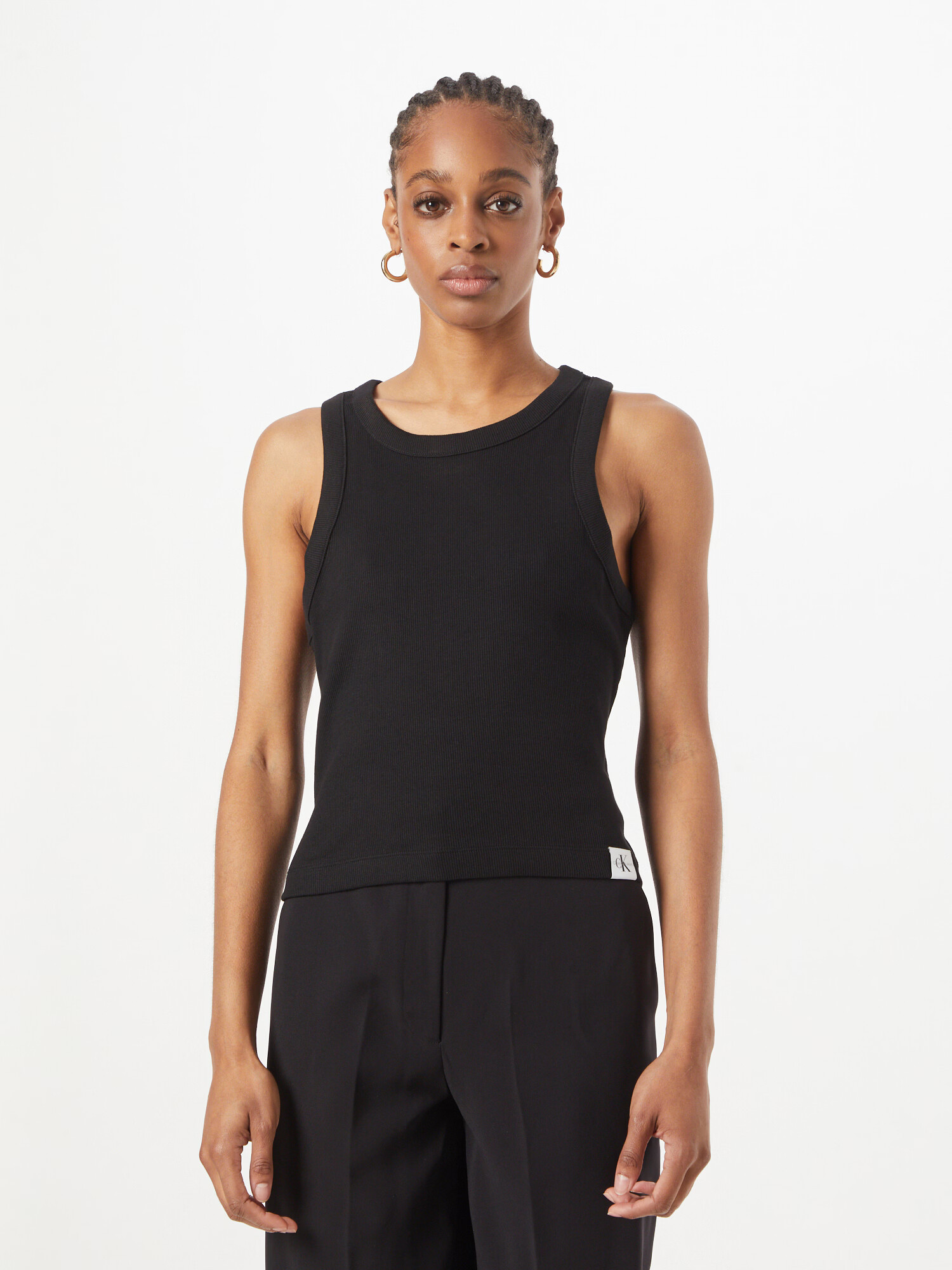 Calvin Klein Top negru - Pled.ro