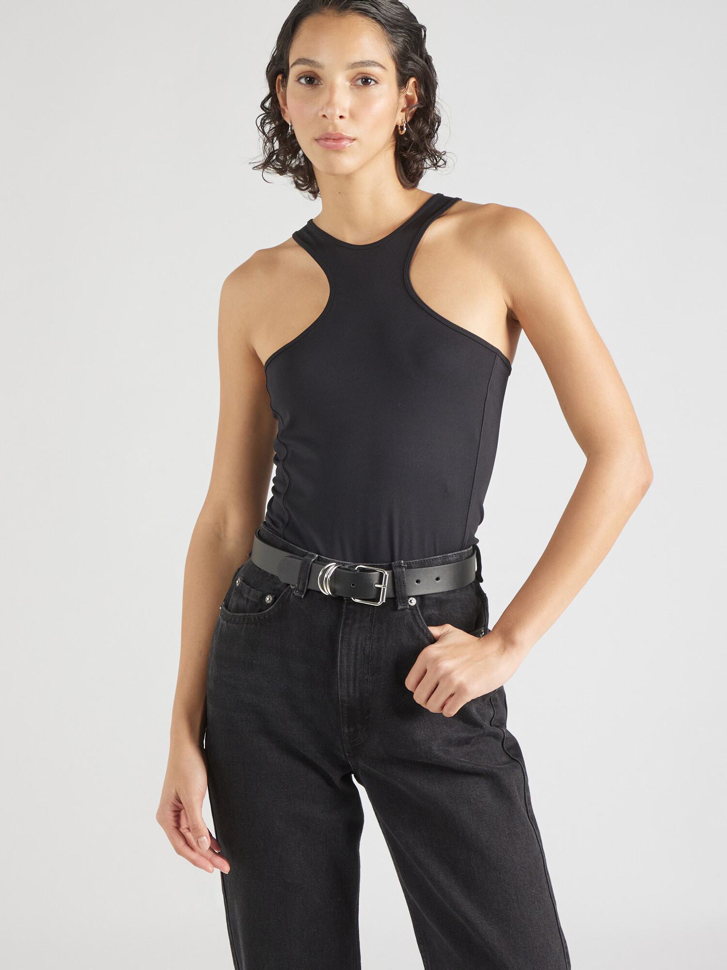 Calvin Klein Top negru - Pled.ro