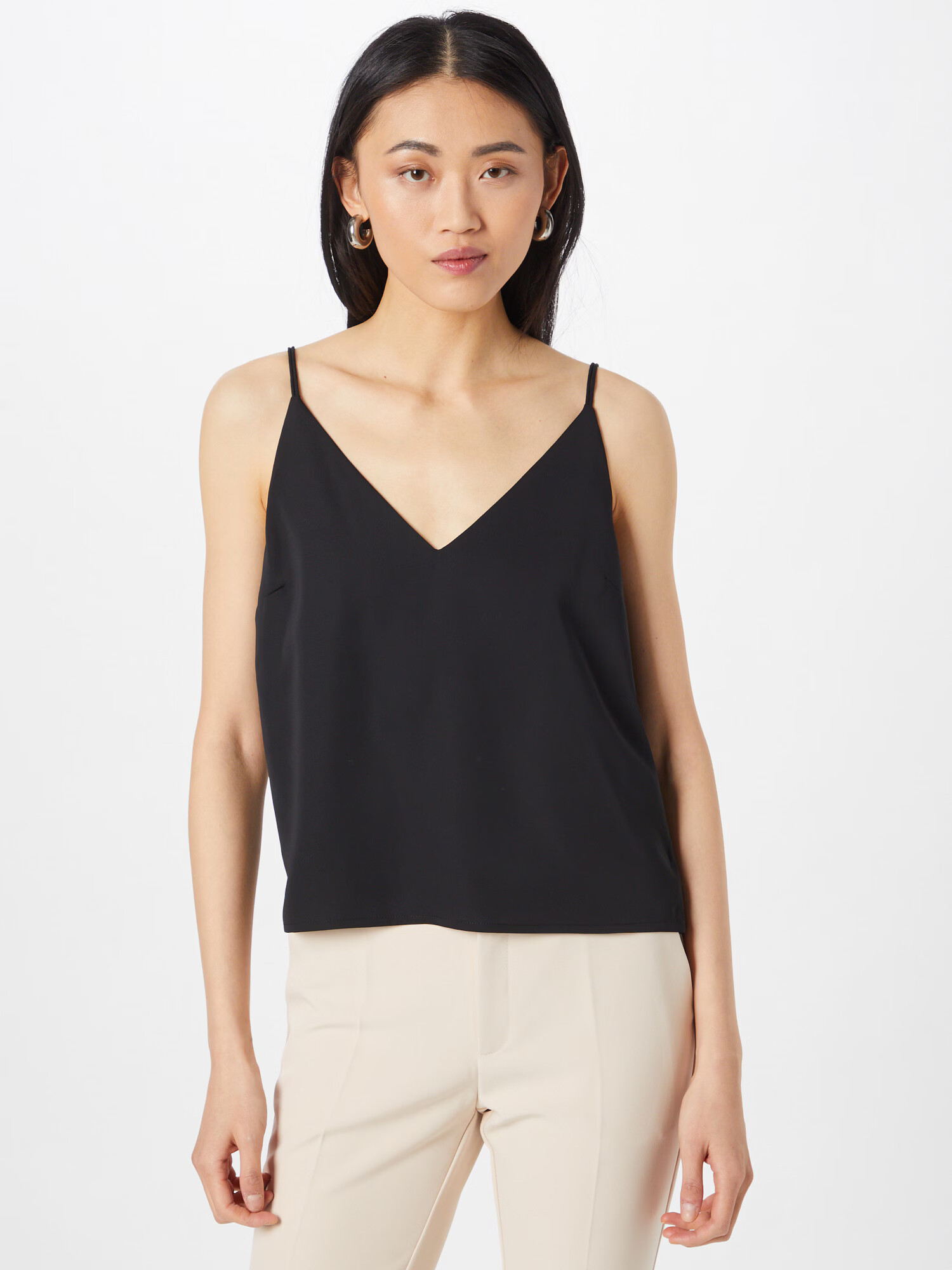 Calvin Klein Top negru - Pled.ro