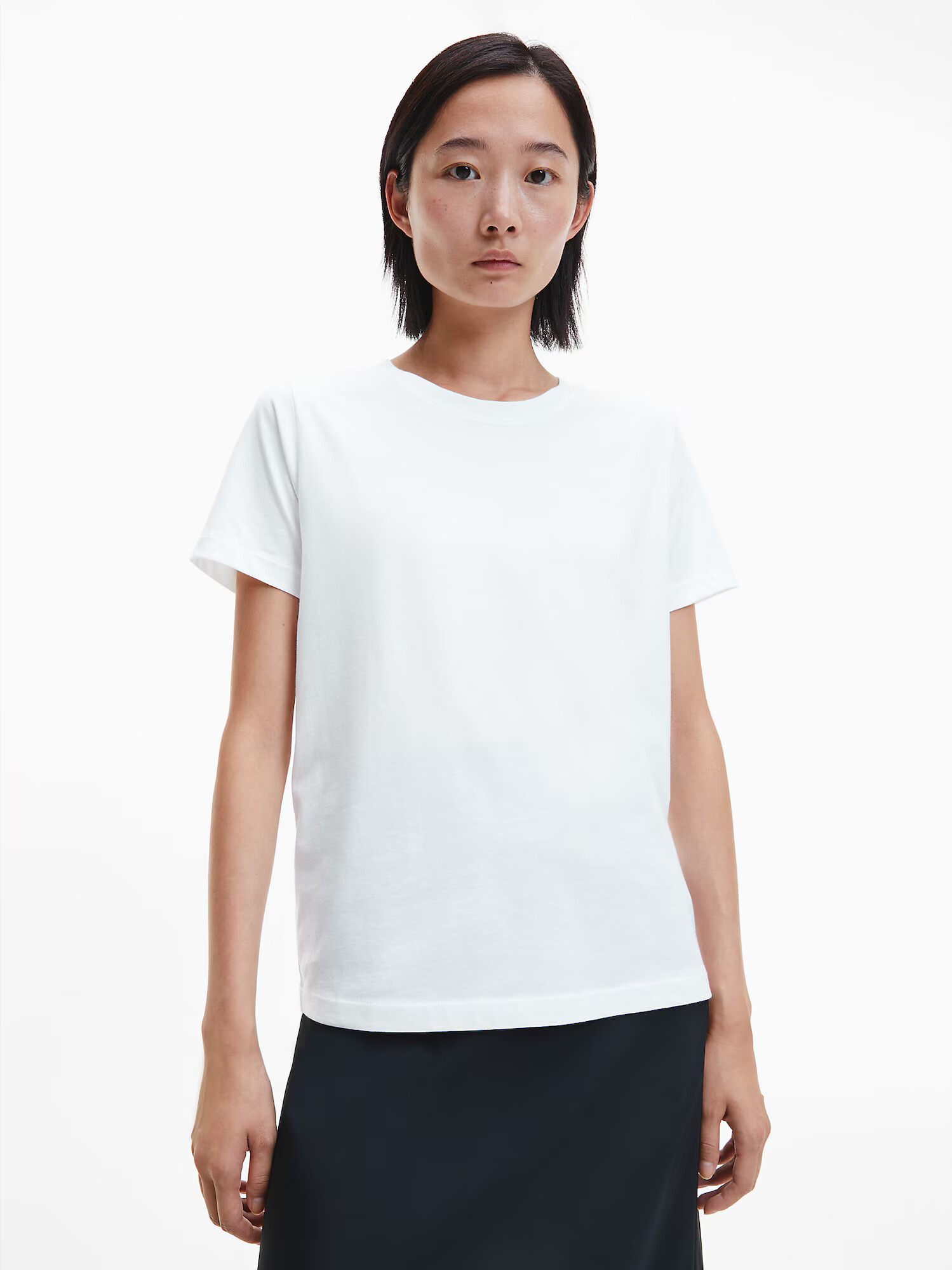 Calvin Klein Tricou alb murdar - Pled.ro