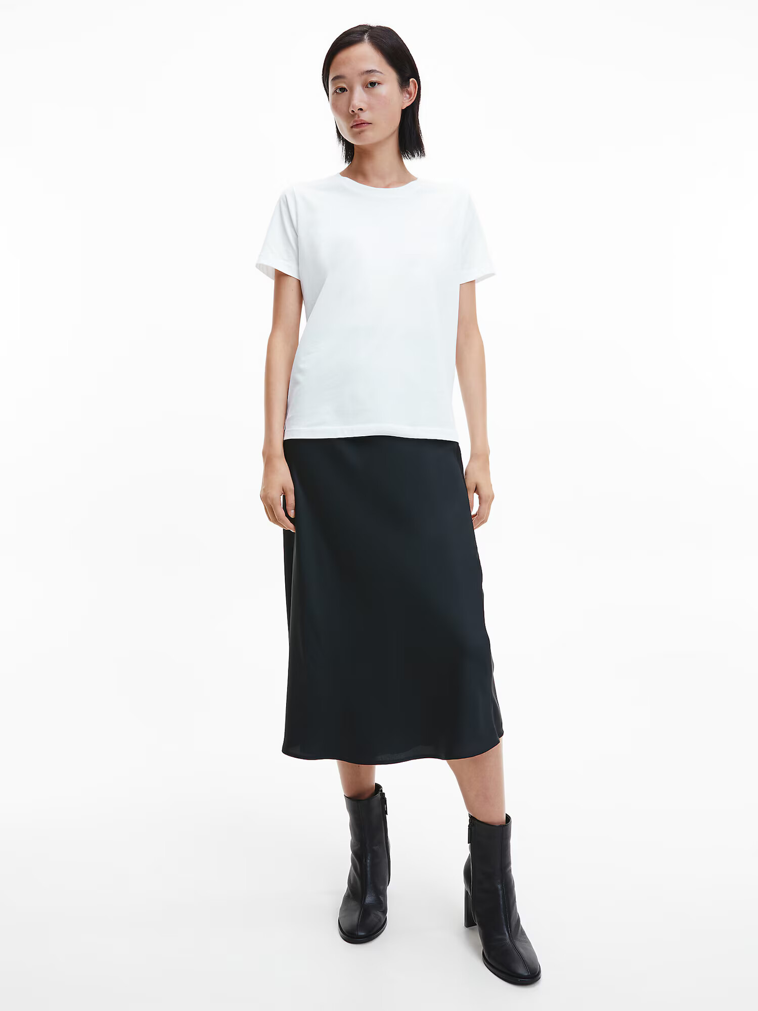 Calvin Klein Tricou alb murdar - Pled.ro