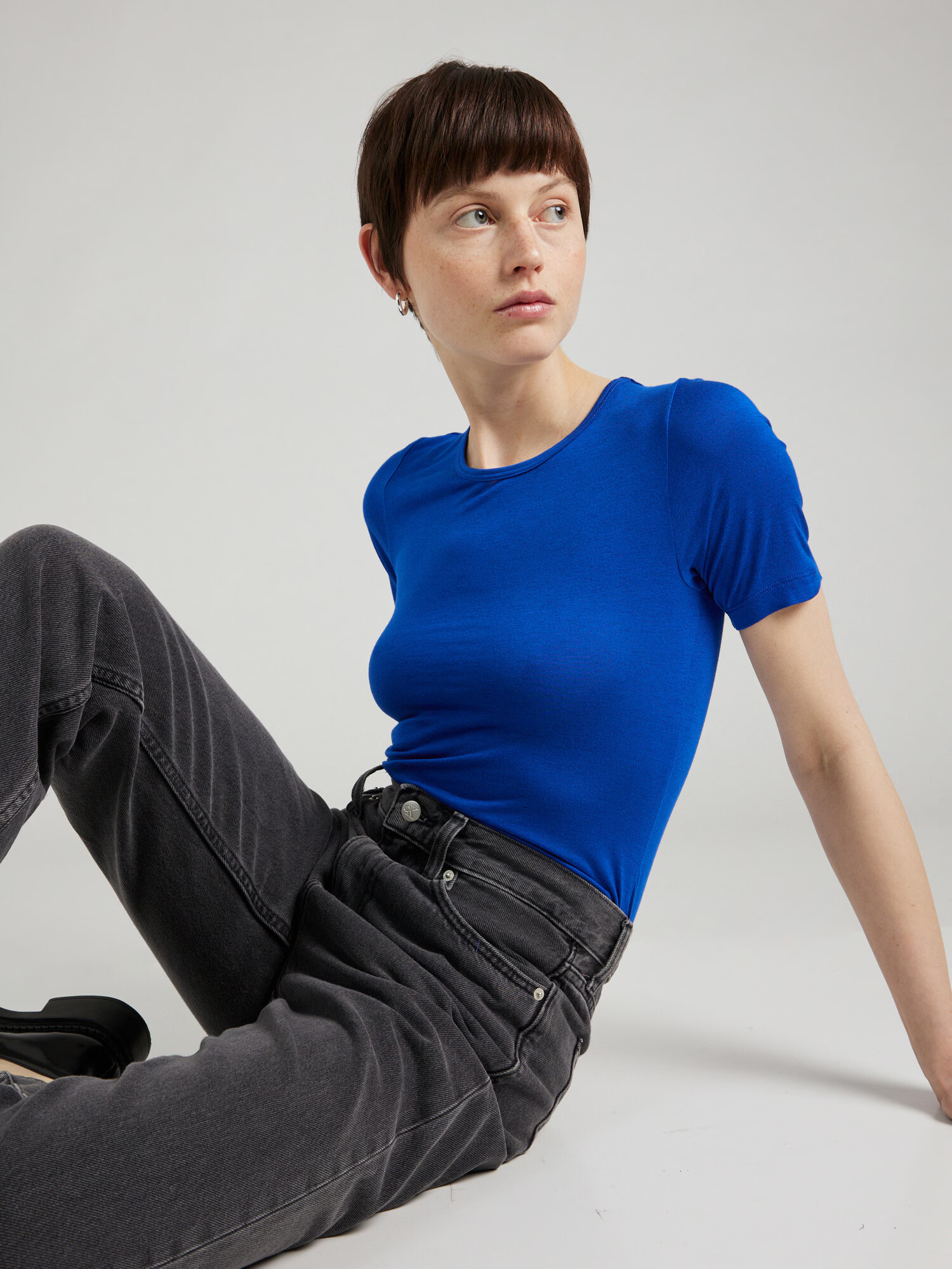 Calvin Klein Tricou albastru cobalt - Pled.ro