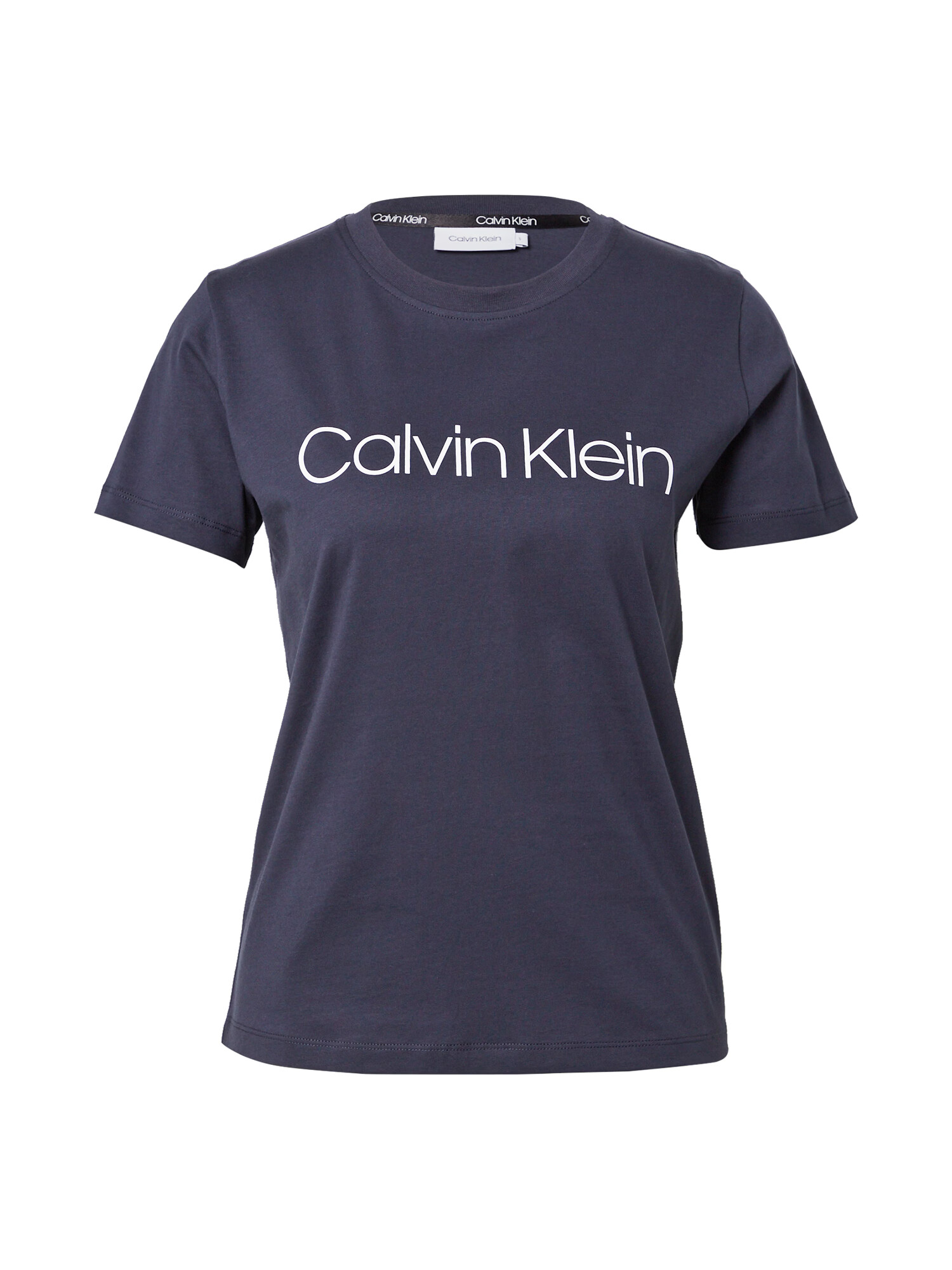 Calvin Klein Tricou albastru marin / alb - Pled.ro