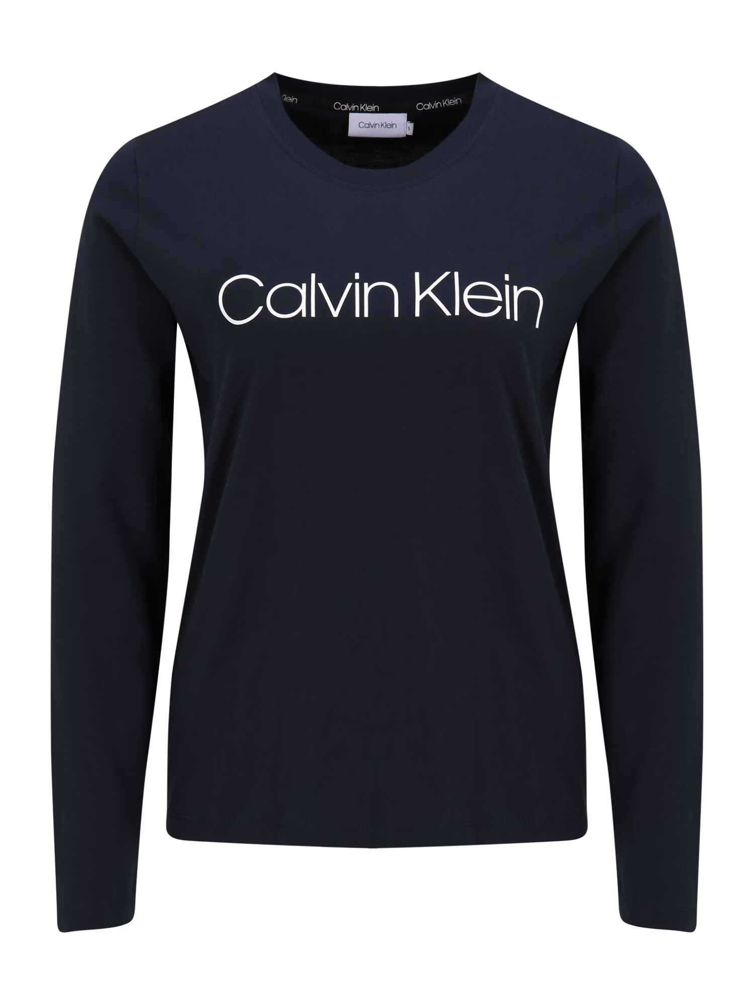 Calvin Klein Tricou bleumarin / alb - Pled.ro