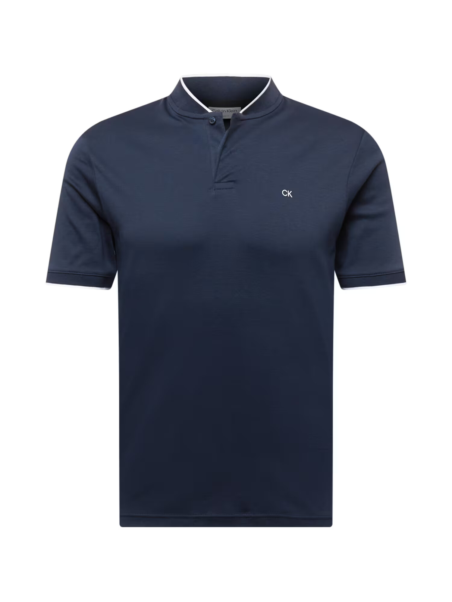 Calvin Klein Tricou bleumarin / alb - Pled.ro