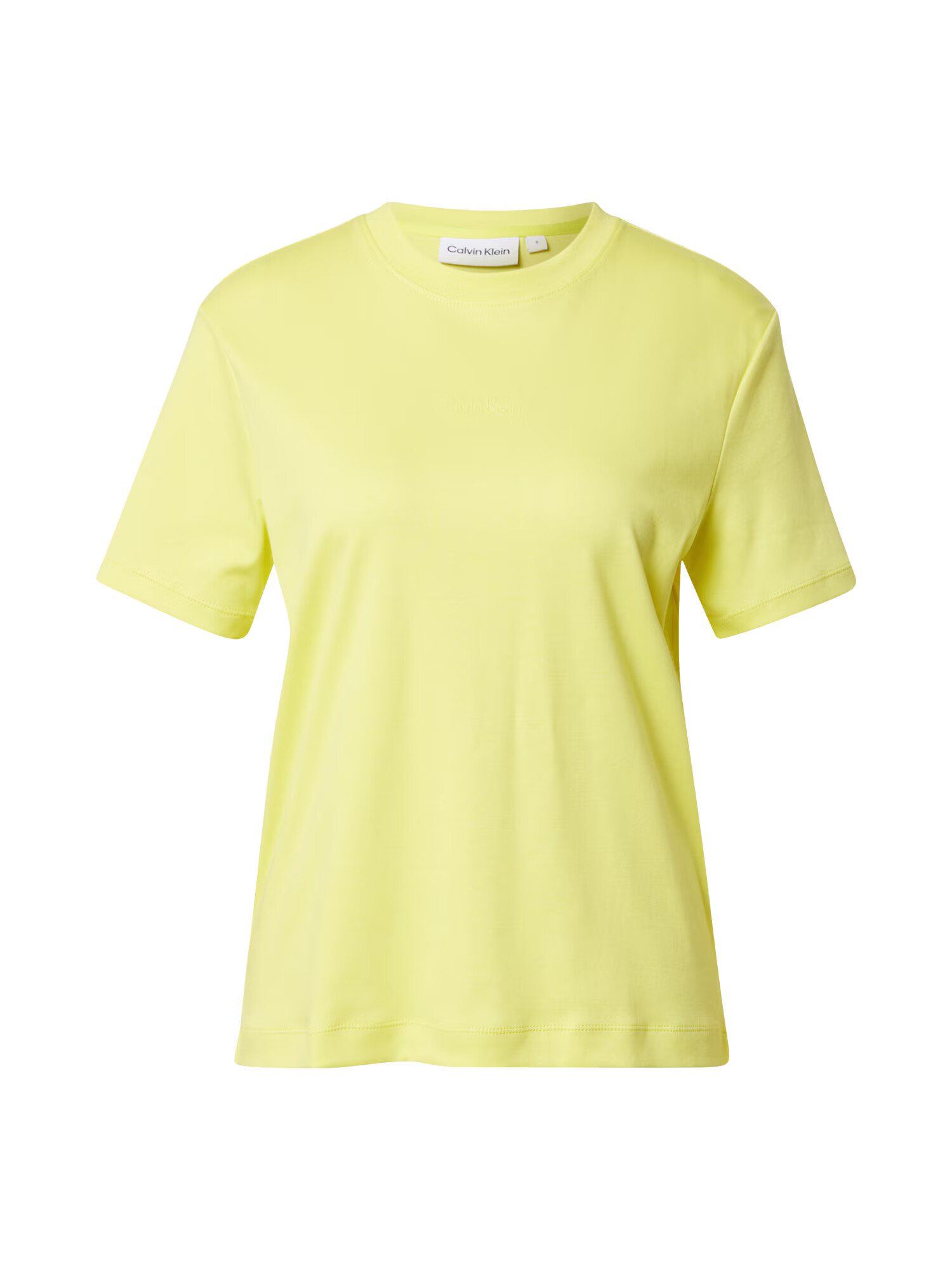 Calvin Klein Tricou galben citron - Pled.ro