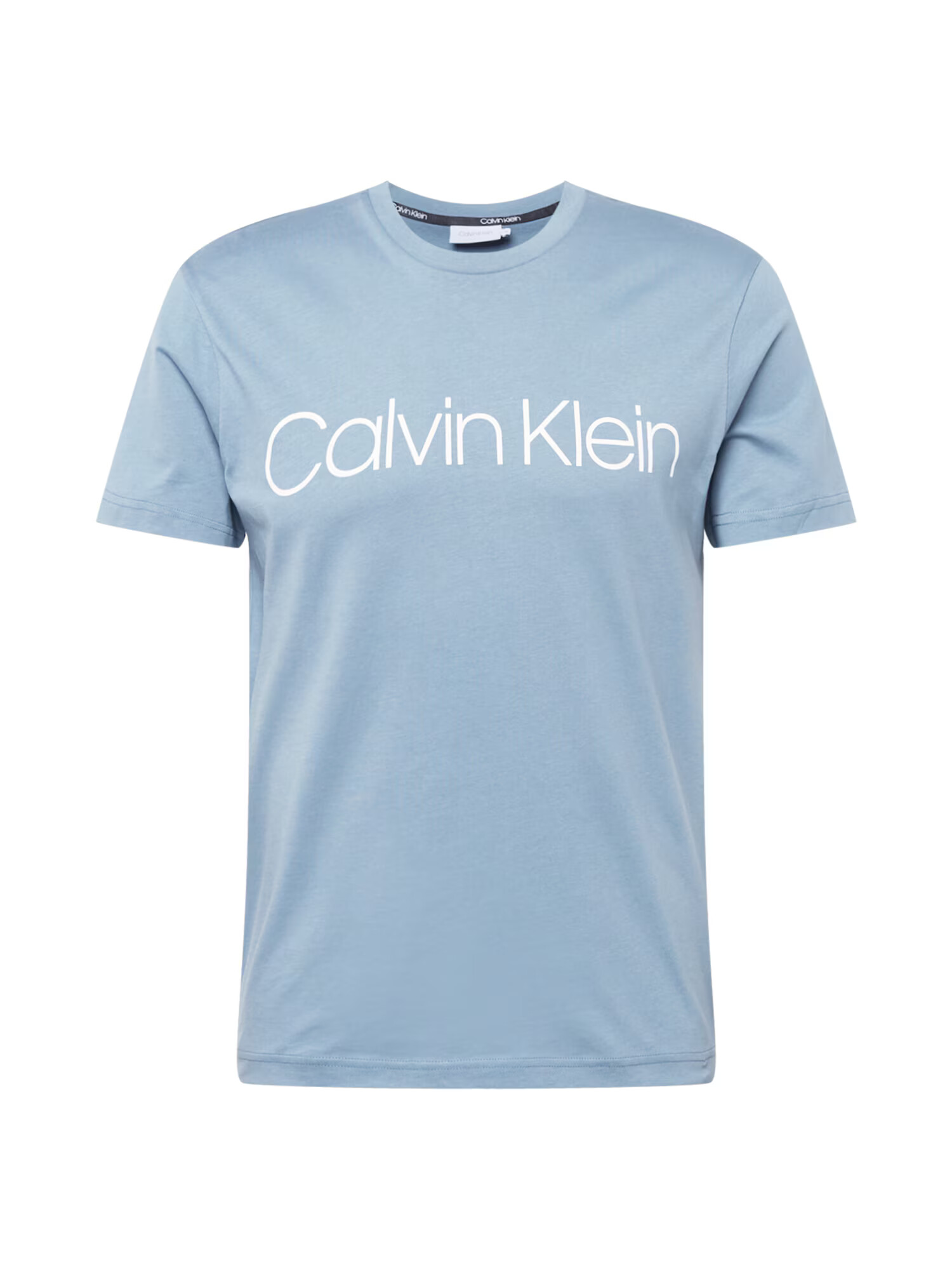 Calvin Klein Tricou gri deschis / alb - Pled.ro