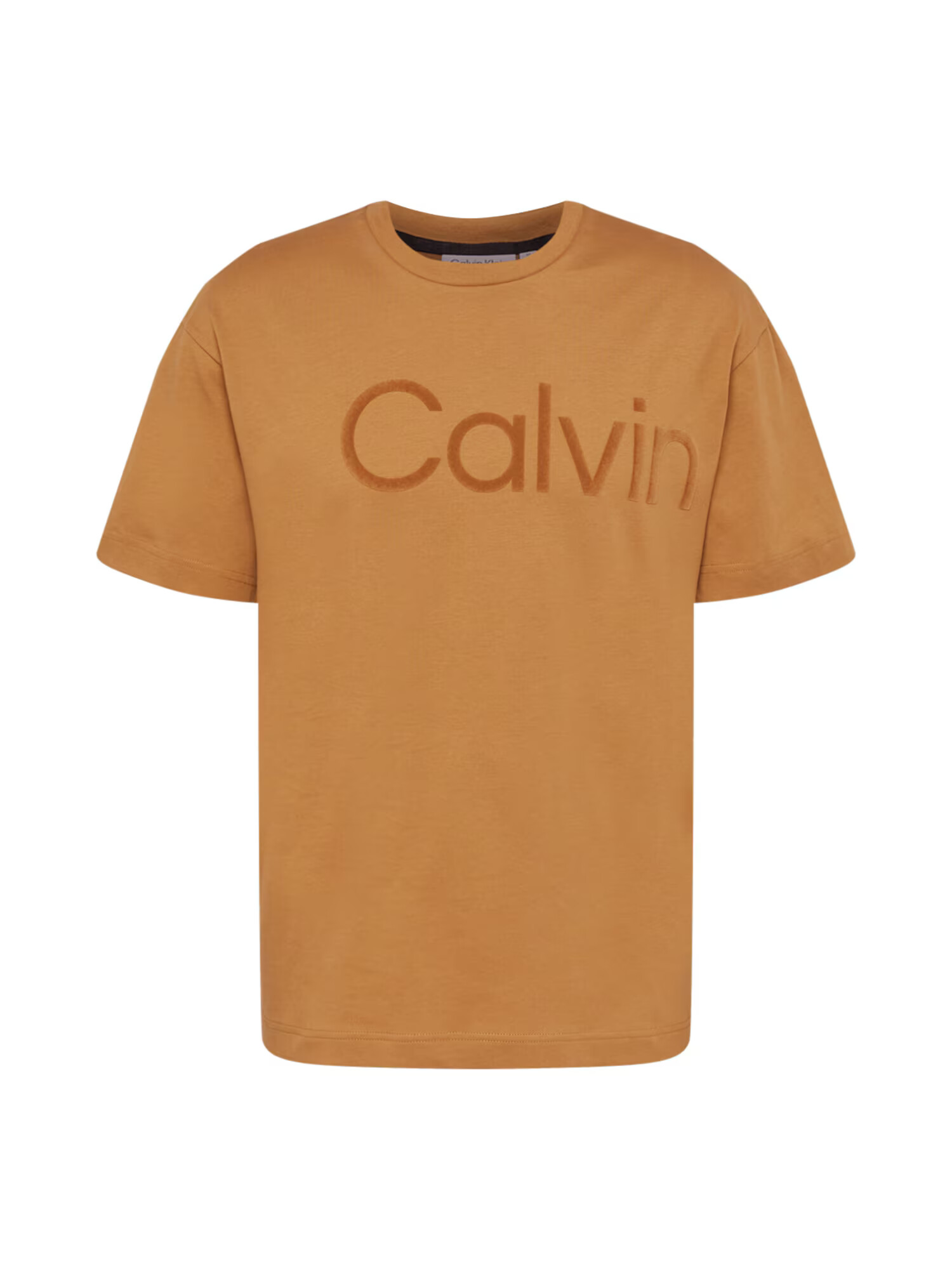 Calvin Klein Tricou maro cămilă - Pled.ro