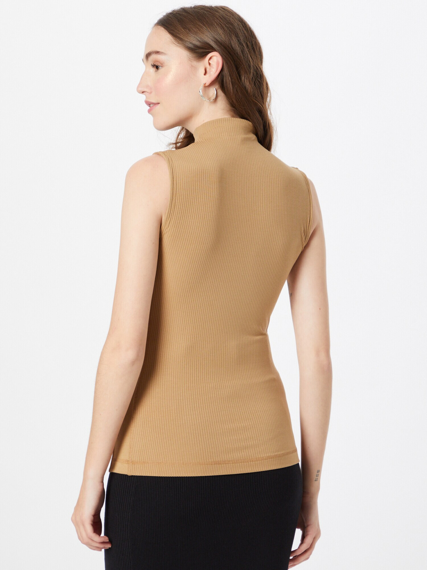 Calvin Klein Tricou maro caramel - Pled.ro