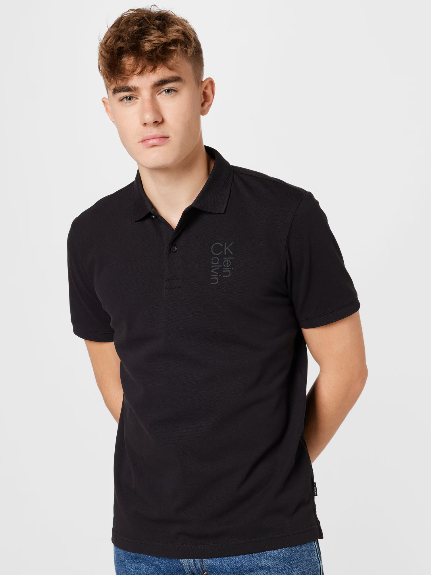 Calvin Klein Tricou negru - Pled.ro