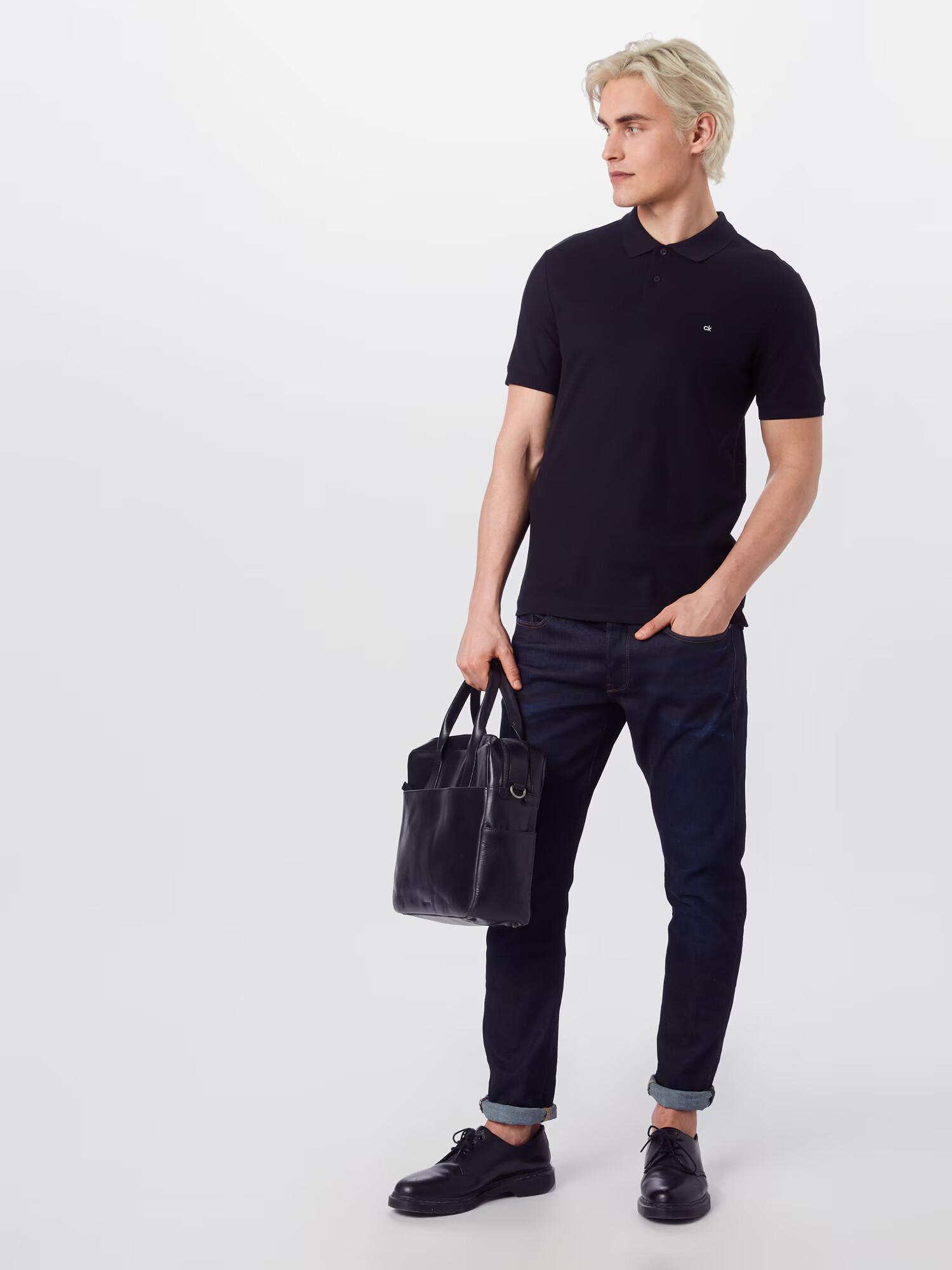 Calvin Klein Tricou negru - Pled.ro