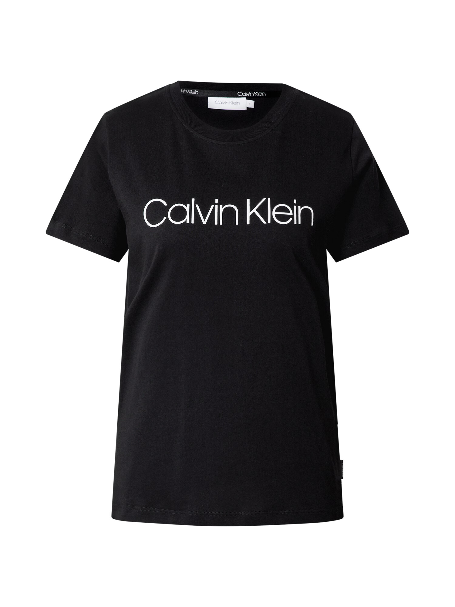 Calvin Klein Tricou negru / alb - Pled.ro