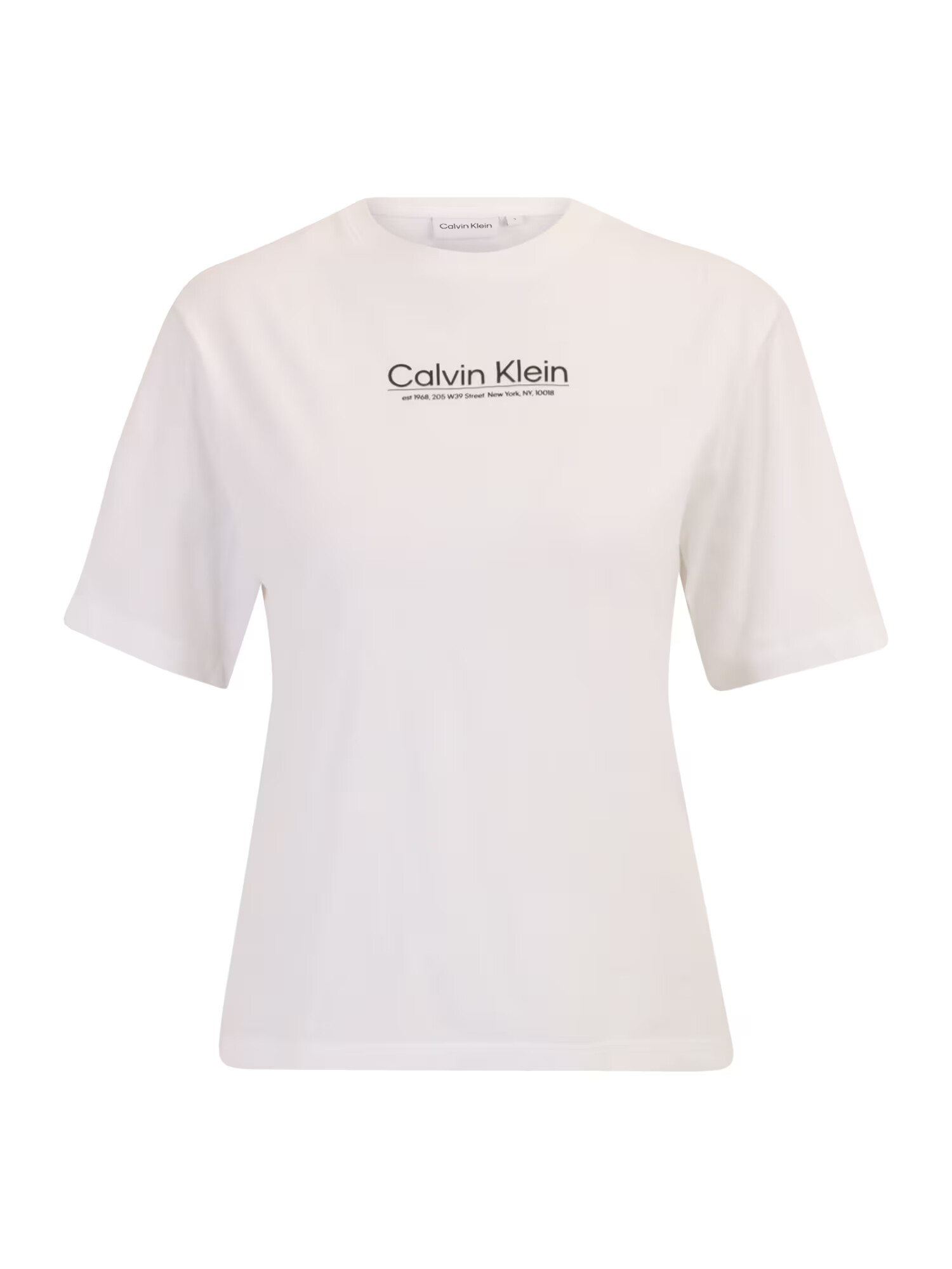 Calvin Klein Tricou negru / alb - Pled.ro