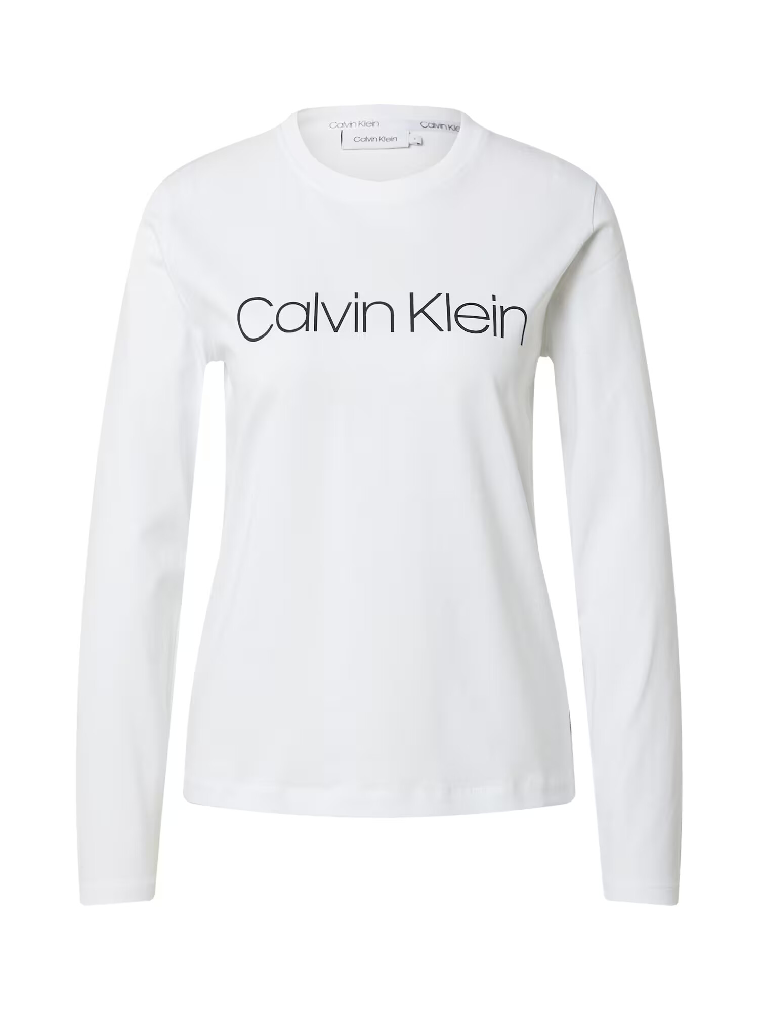 Calvin Klein Tricou negru / alb - Pled.ro