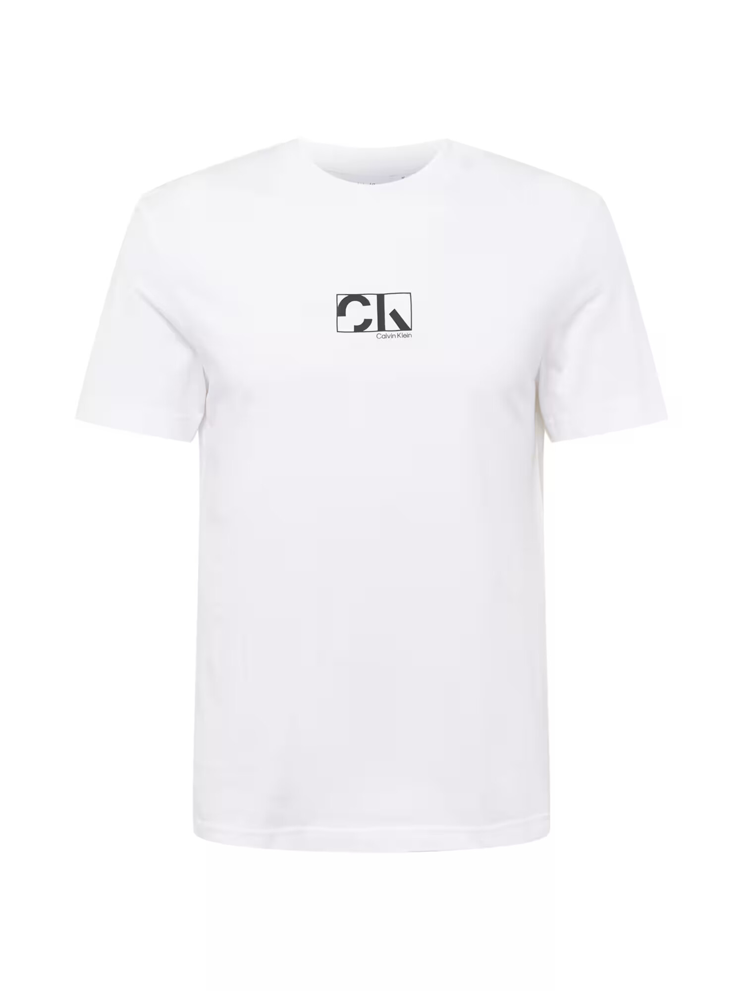 Calvin Klein Tricou negru / alb - Pled.ro