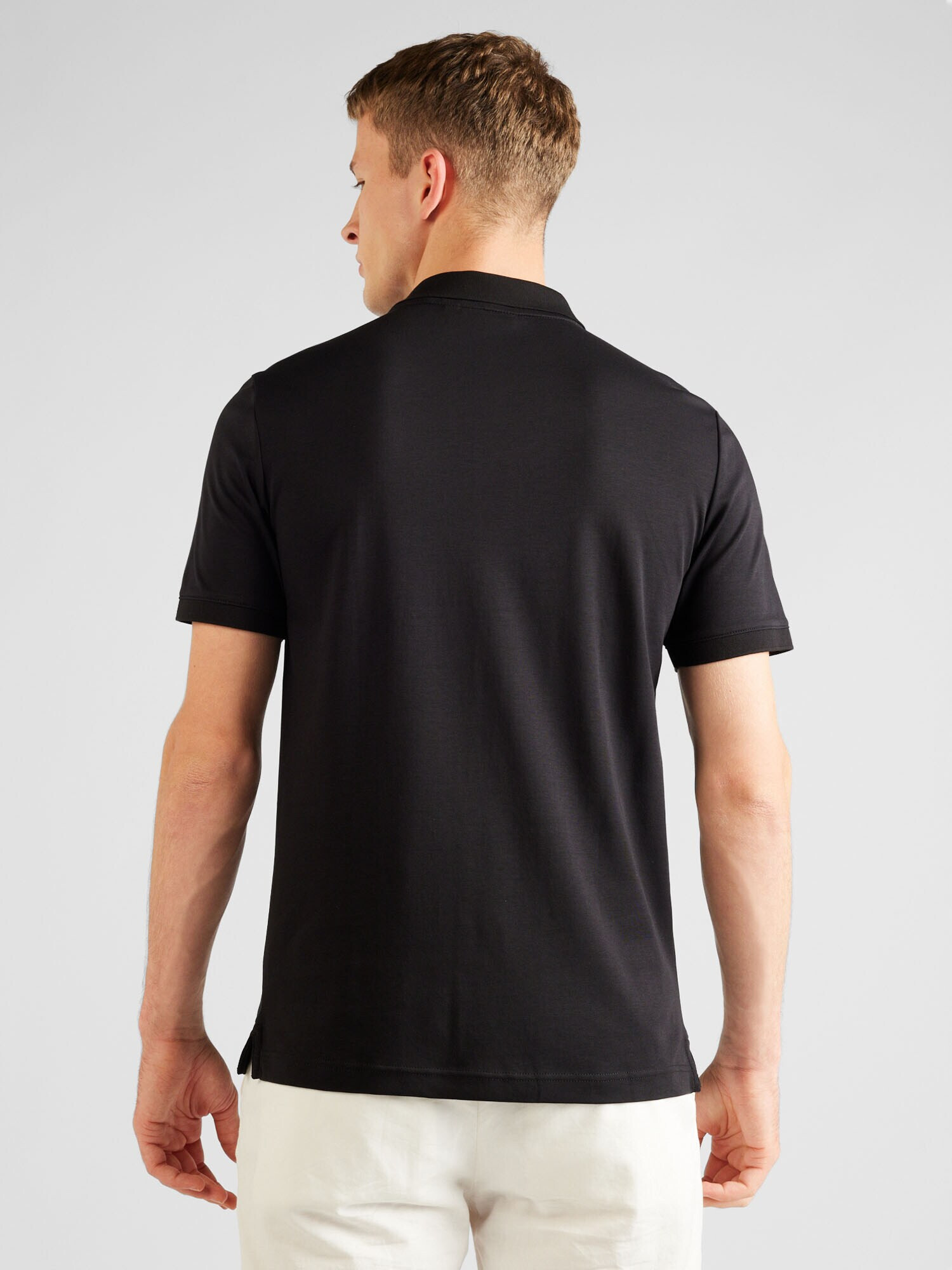 Calvin Klein Tricou negru / alb - Pled.ro