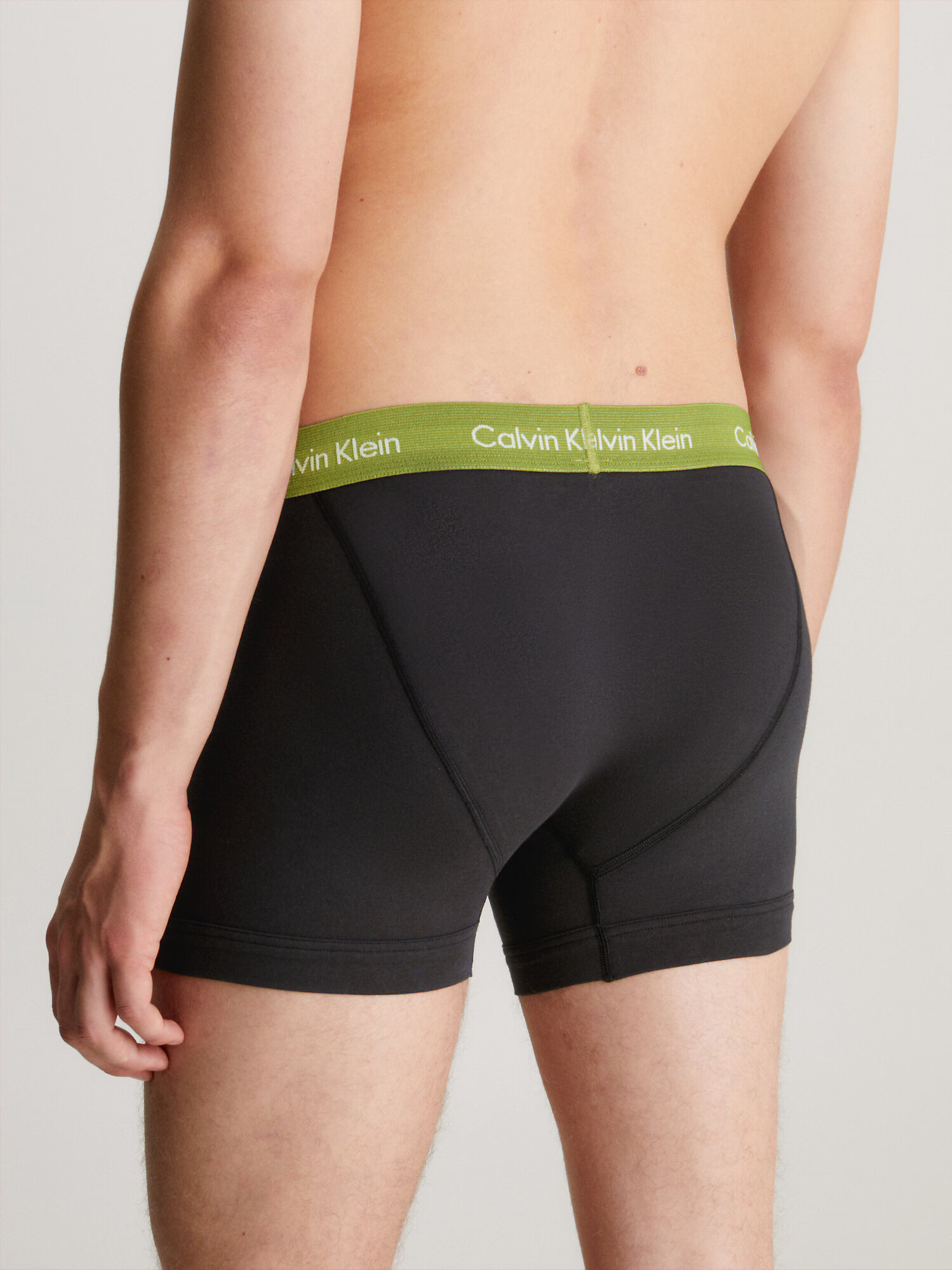 Calvin Klein Underwear Boxeri albastru pastel / gri / oliv / negru - Pled.ro