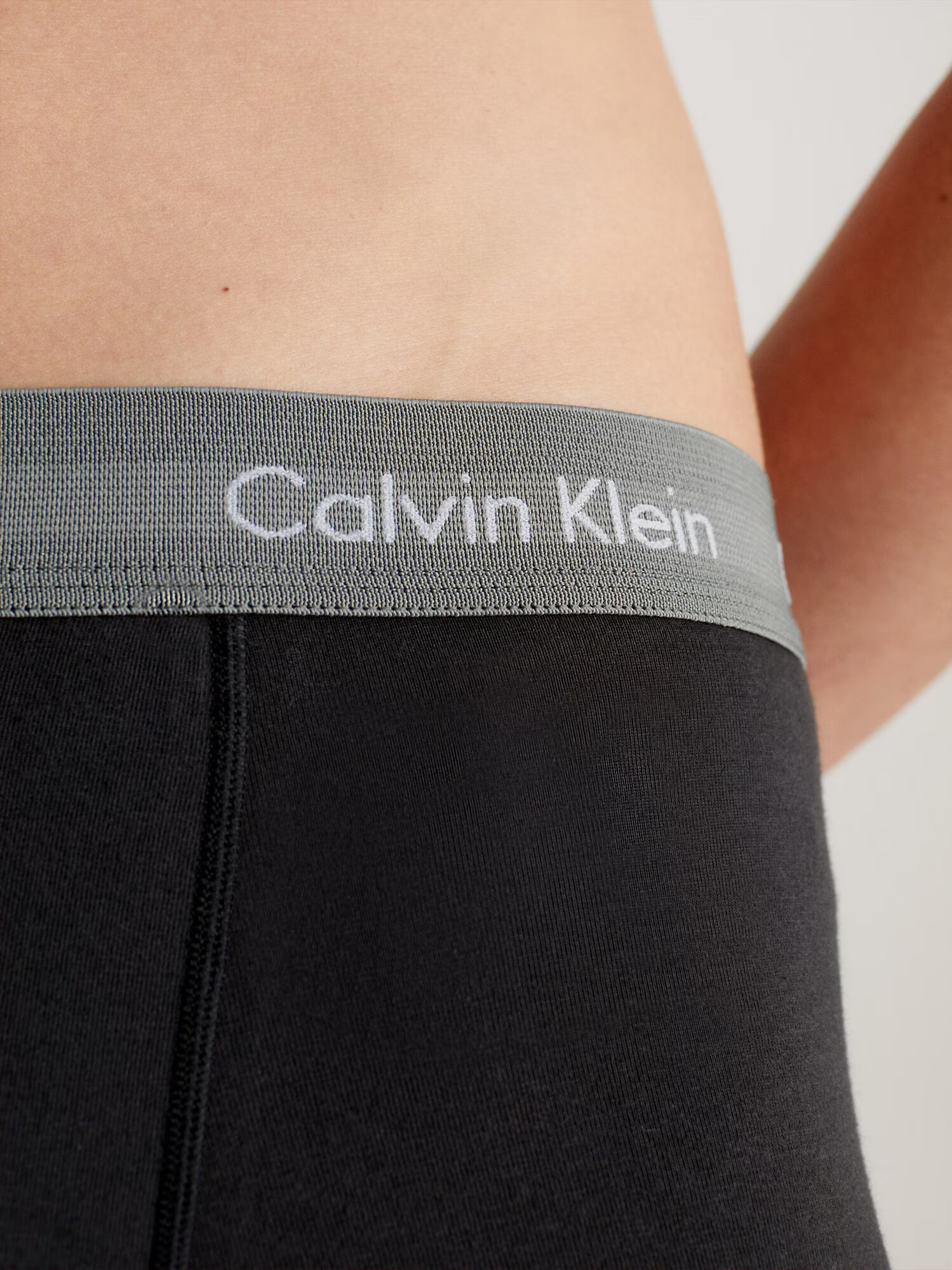 Calvin Klein Underwear Boxeri albastru pastel / gri / oliv / negru - Pled.ro