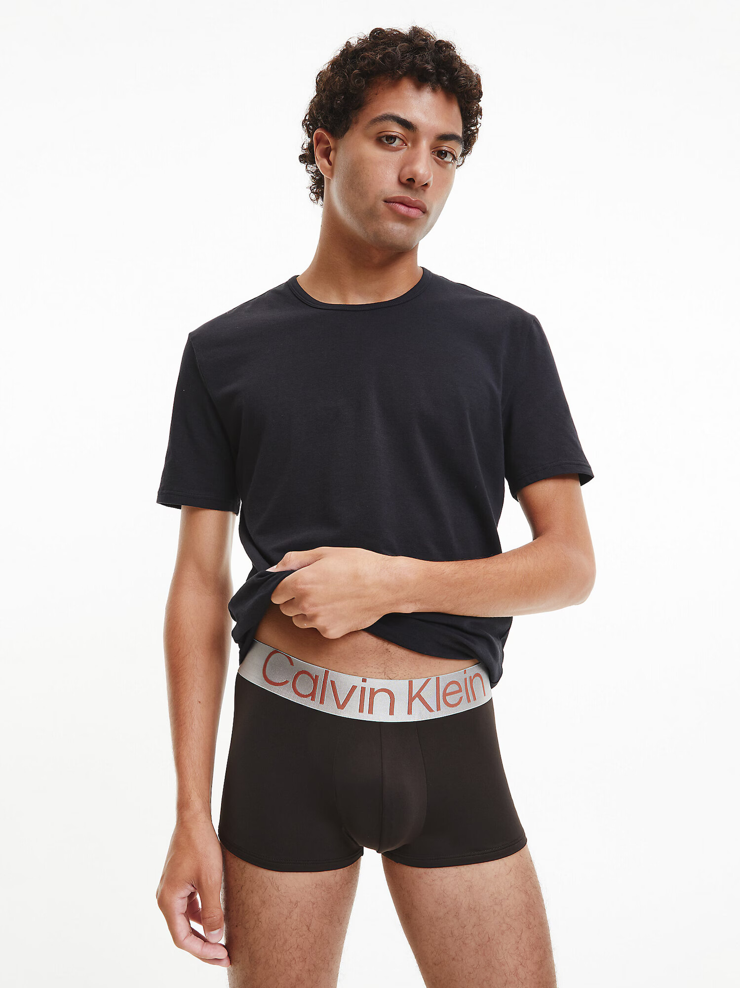 Calvin Klein Underwear Boxeri gri / mov prună / roșu / negru - Pled.ro