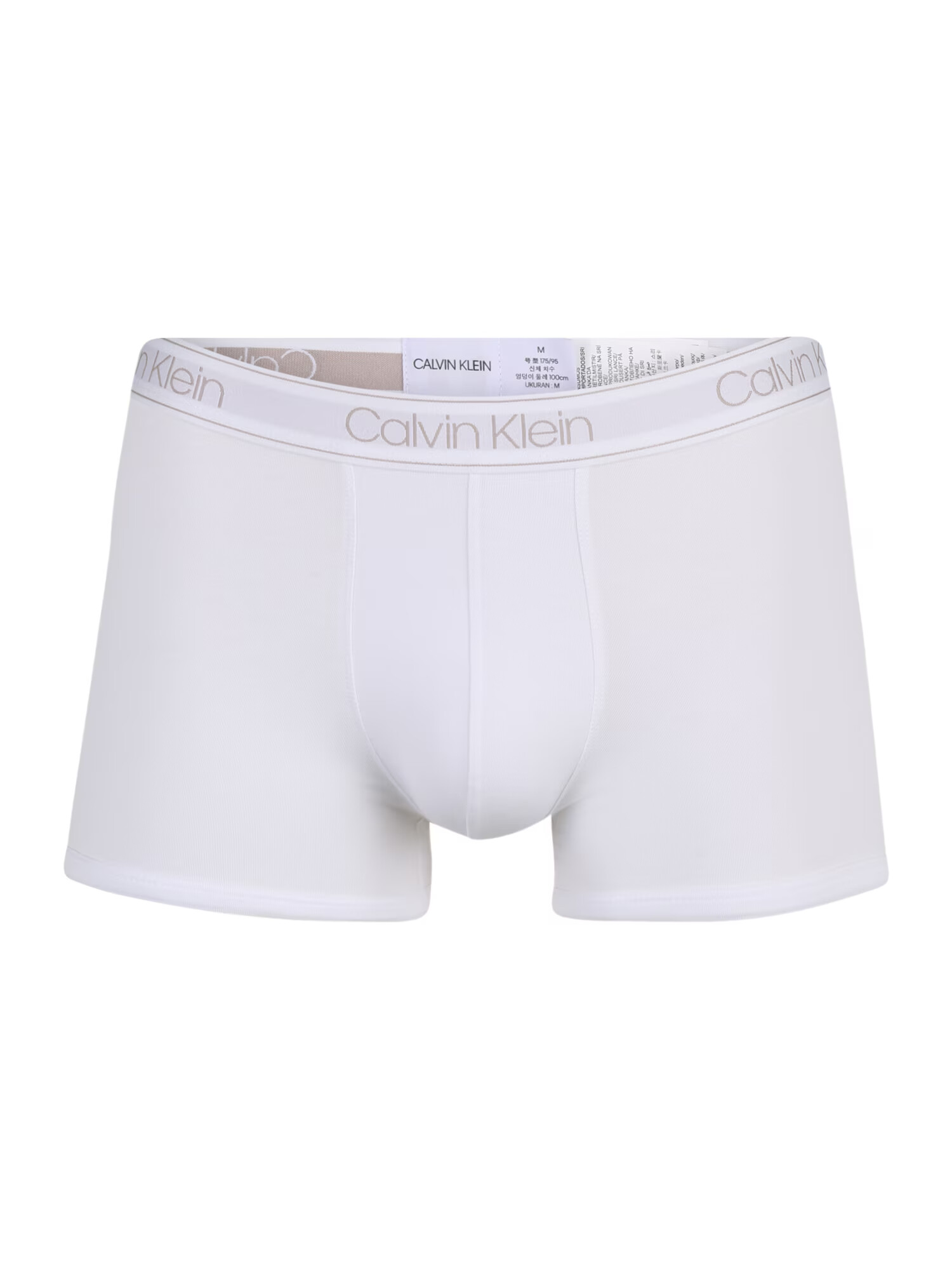 Calvin Klein Underwear Boxeri maro deschis / alb - Pled.ro