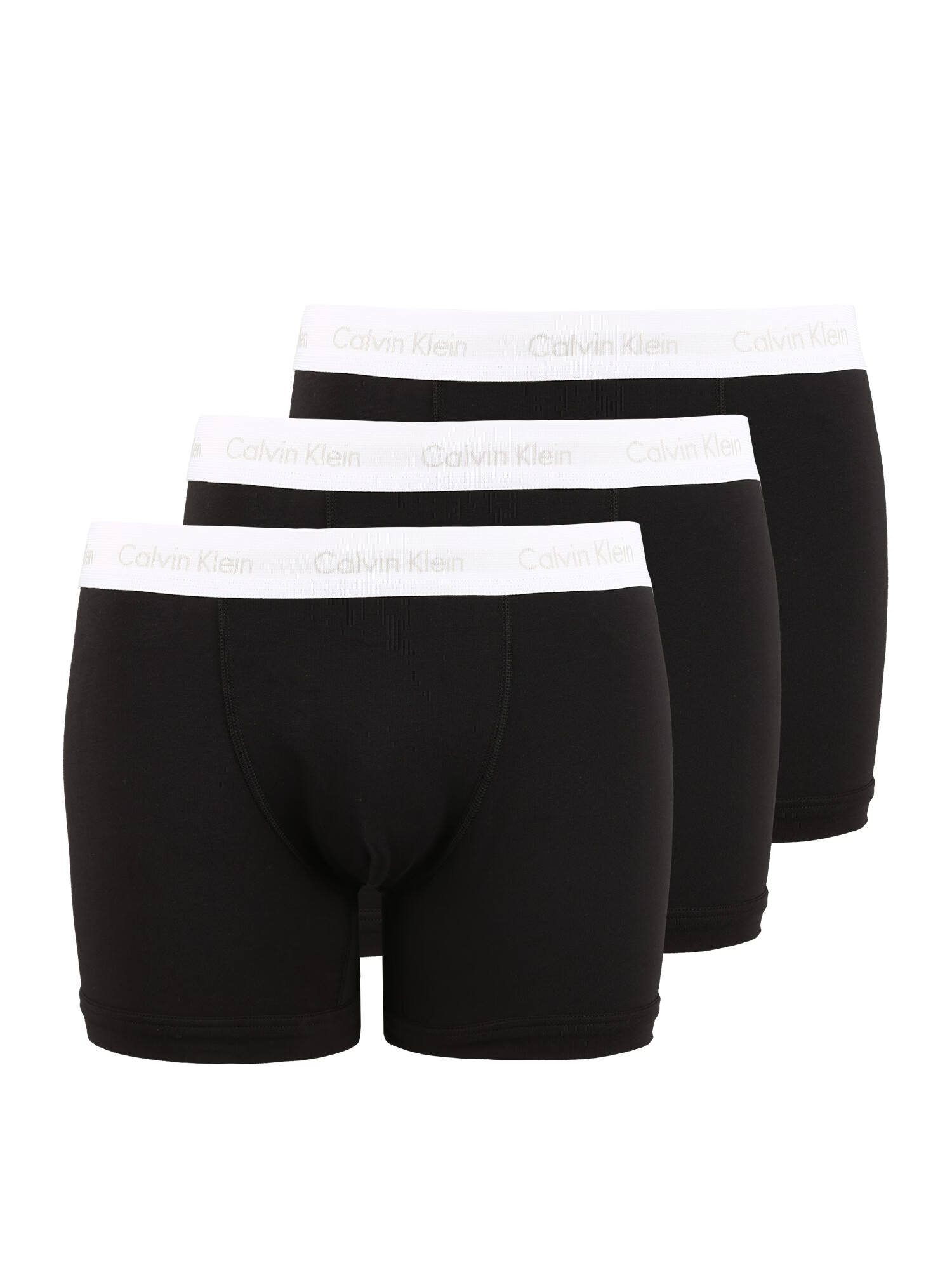 Calvin Klein Underwear Plus Boxeri negru / alb - Pled.ro