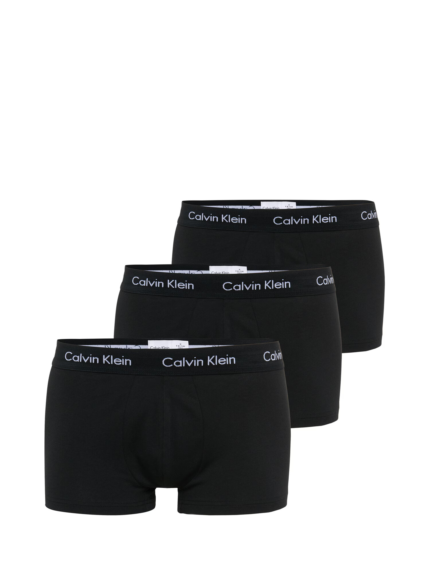 Calvin Klein Underwear Boxeri negru / alb - Pled.ro