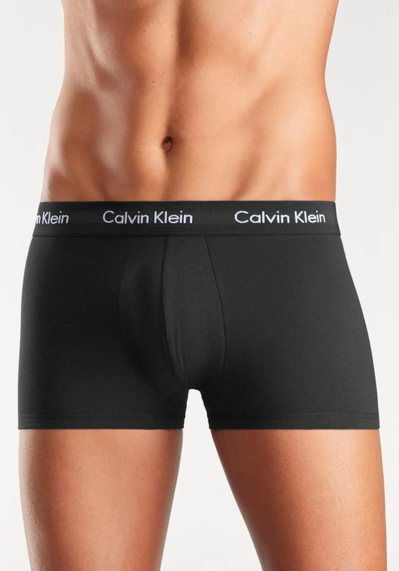 Calvin Klein Underwear Boxeri negru / alb - Pled.ro