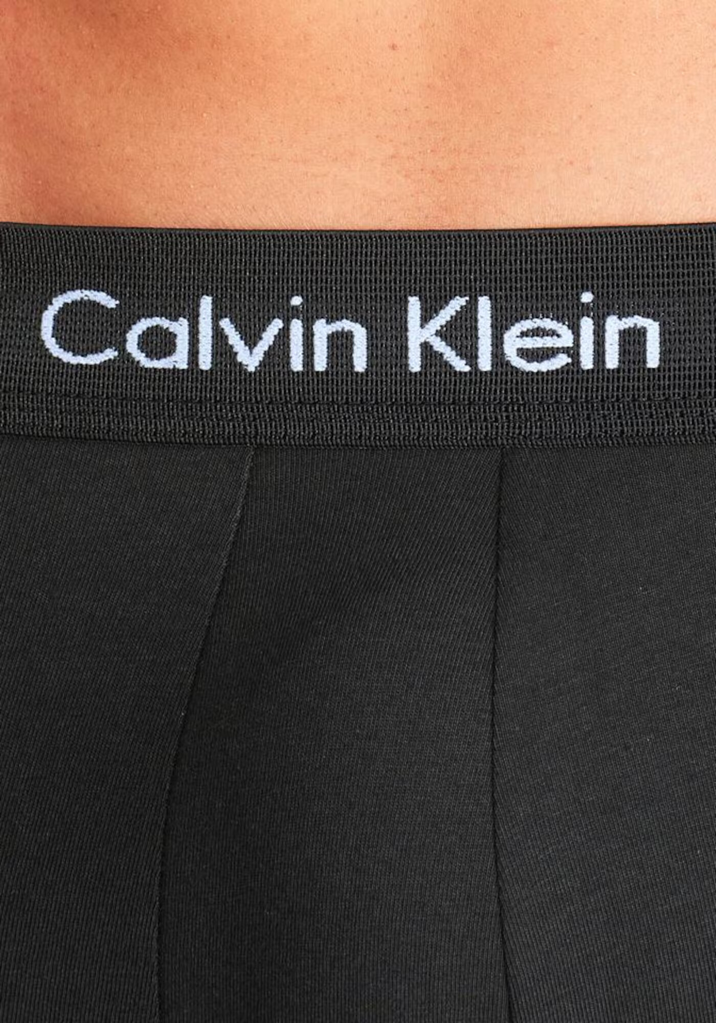 Calvin Klein Underwear Boxeri negru / alb - Pled.ro