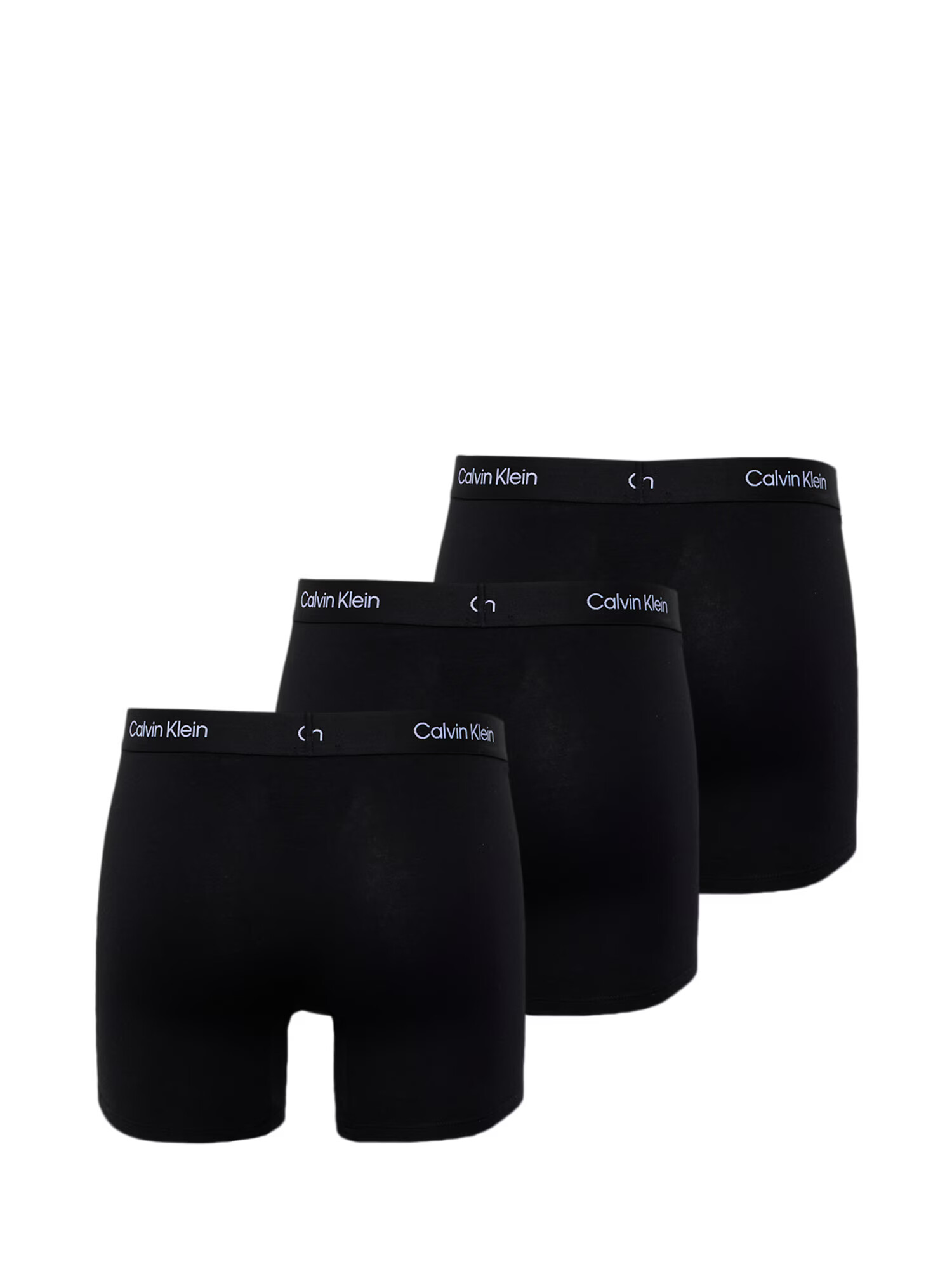 Calvin Klein Underwear Boxeri negru / alb - Pled.ro