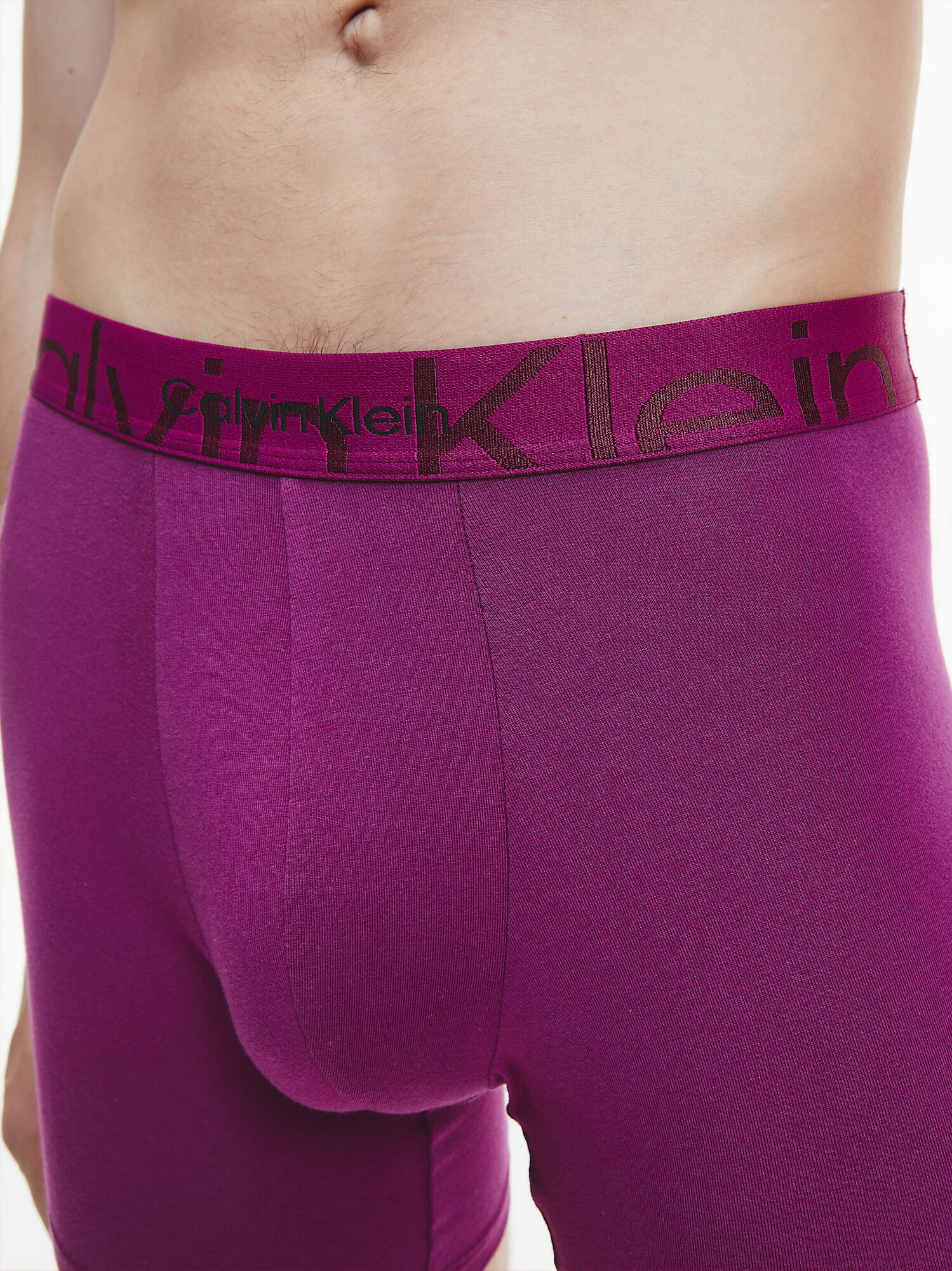 Calvin Klein Underwear Boxeri roșu-violet / negru - Pled.ro