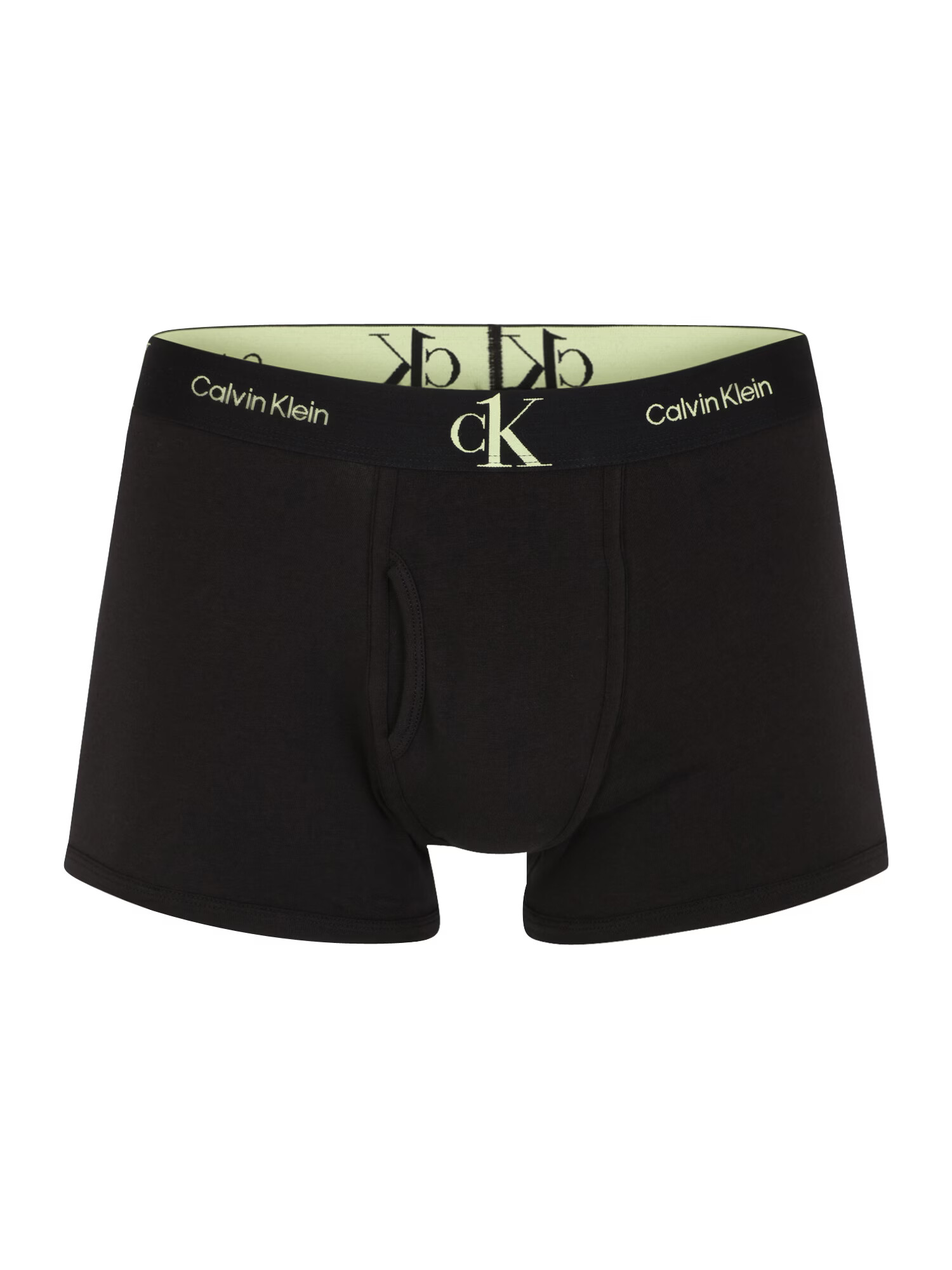 Calvin Klein Underwear Boxeri verde deschis / negru - Pled.ro