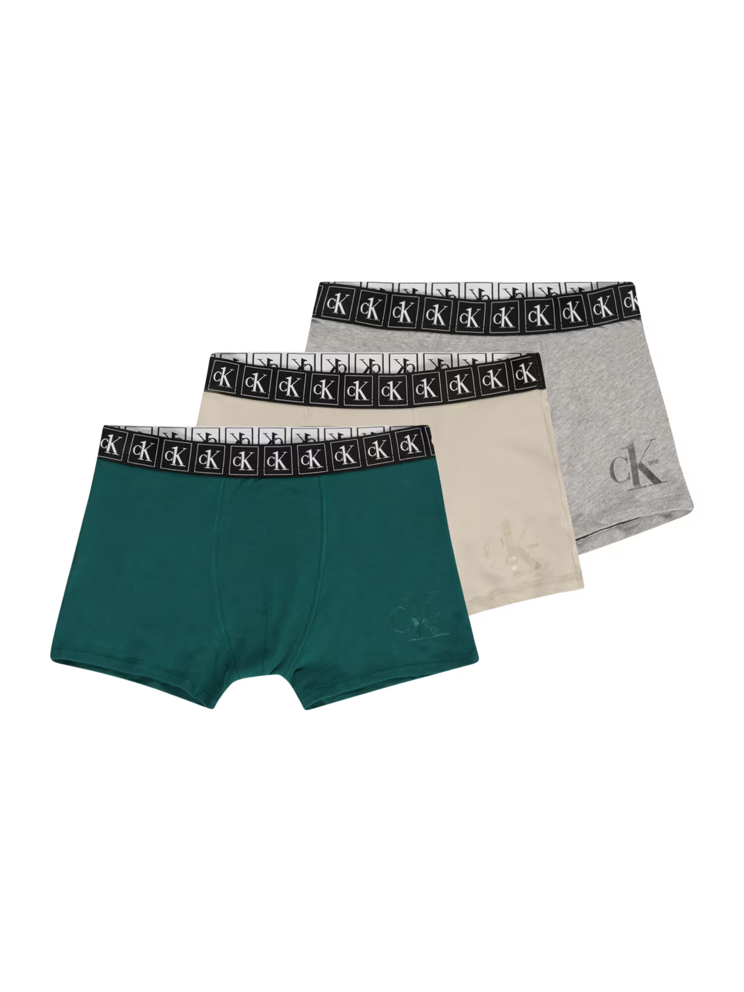 Calvin Klein Underwear Chiloţi gri piatră / gri amestecat / verde închis / negru - Pled.ro