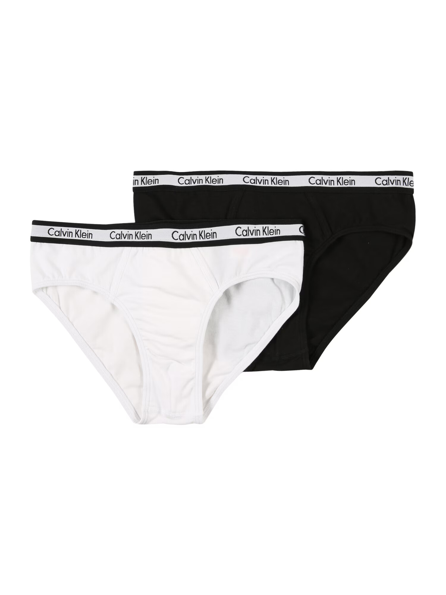 Calvin Klein Underwear Chiloţi negru / alb - Pled.ro