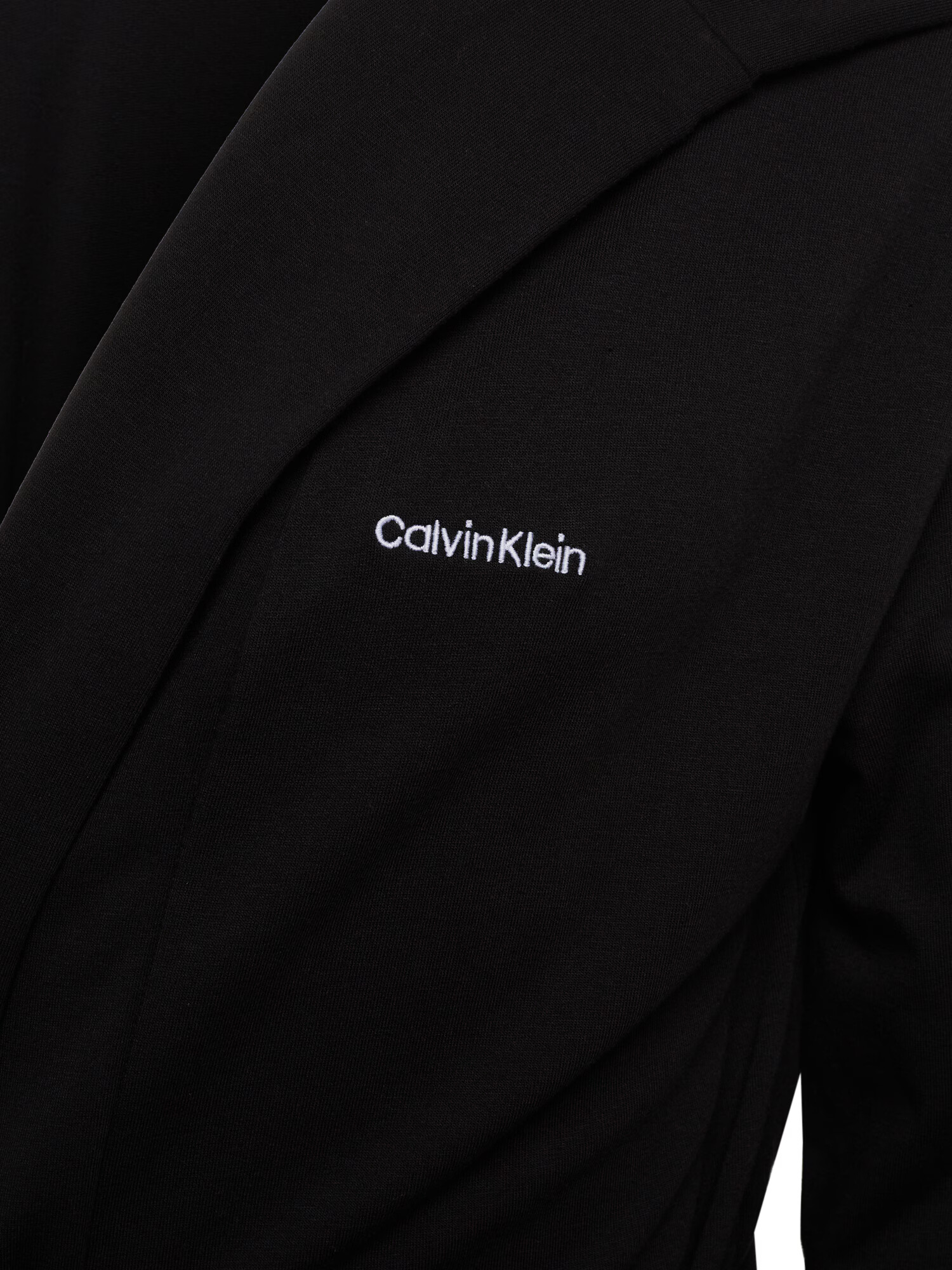 Calvin Klein Underwear Halat de baie lung 'Robe' negru - Pled.ro