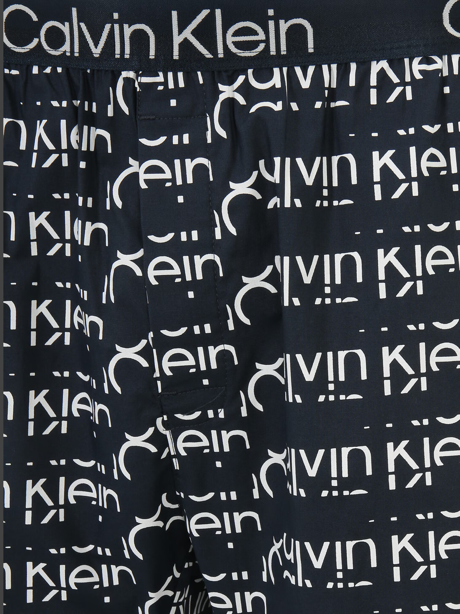 Calvin Klein Underwear Pantaloni de pijama bleumarin / alb - Pled.ro