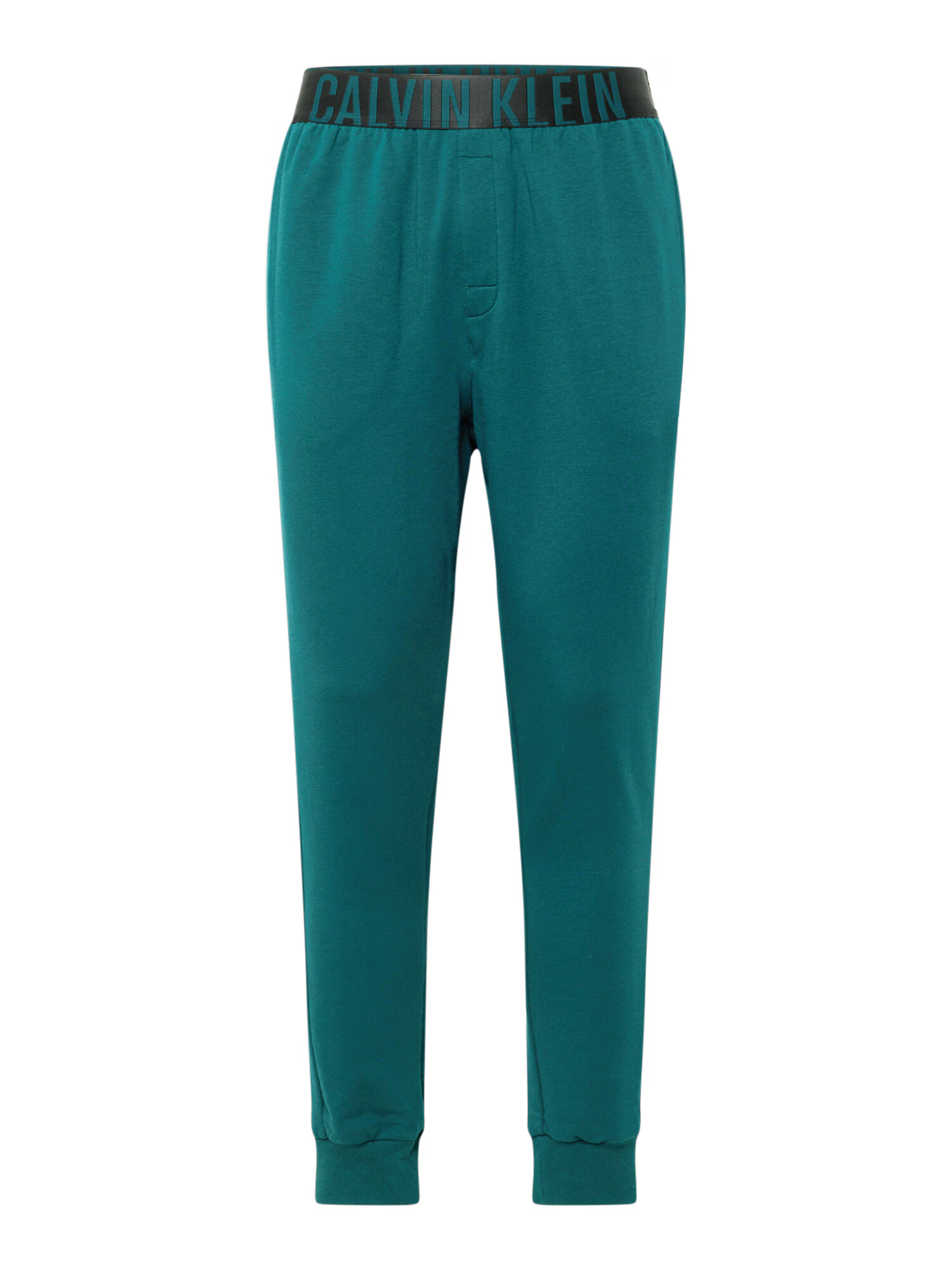 Calvin Klein Underwear Pantaloni de pijama verde smarald / negru - Pled.ro