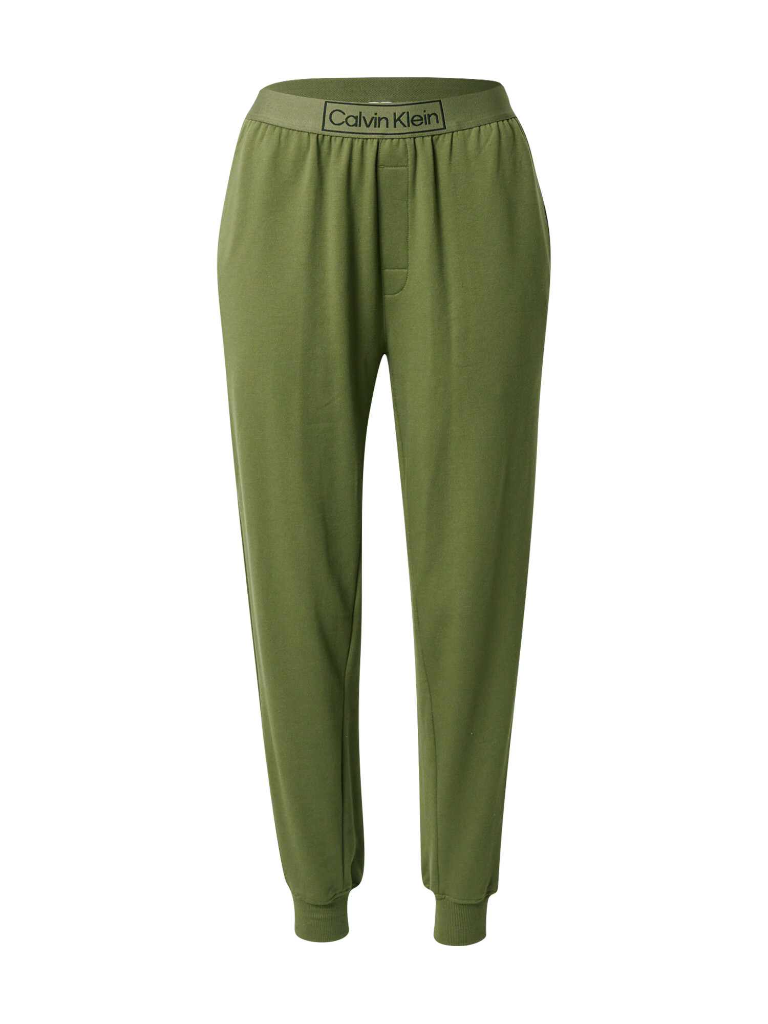 Calvin Klein Underwear Pantaloni de pijama verde / negru - Pled.ro